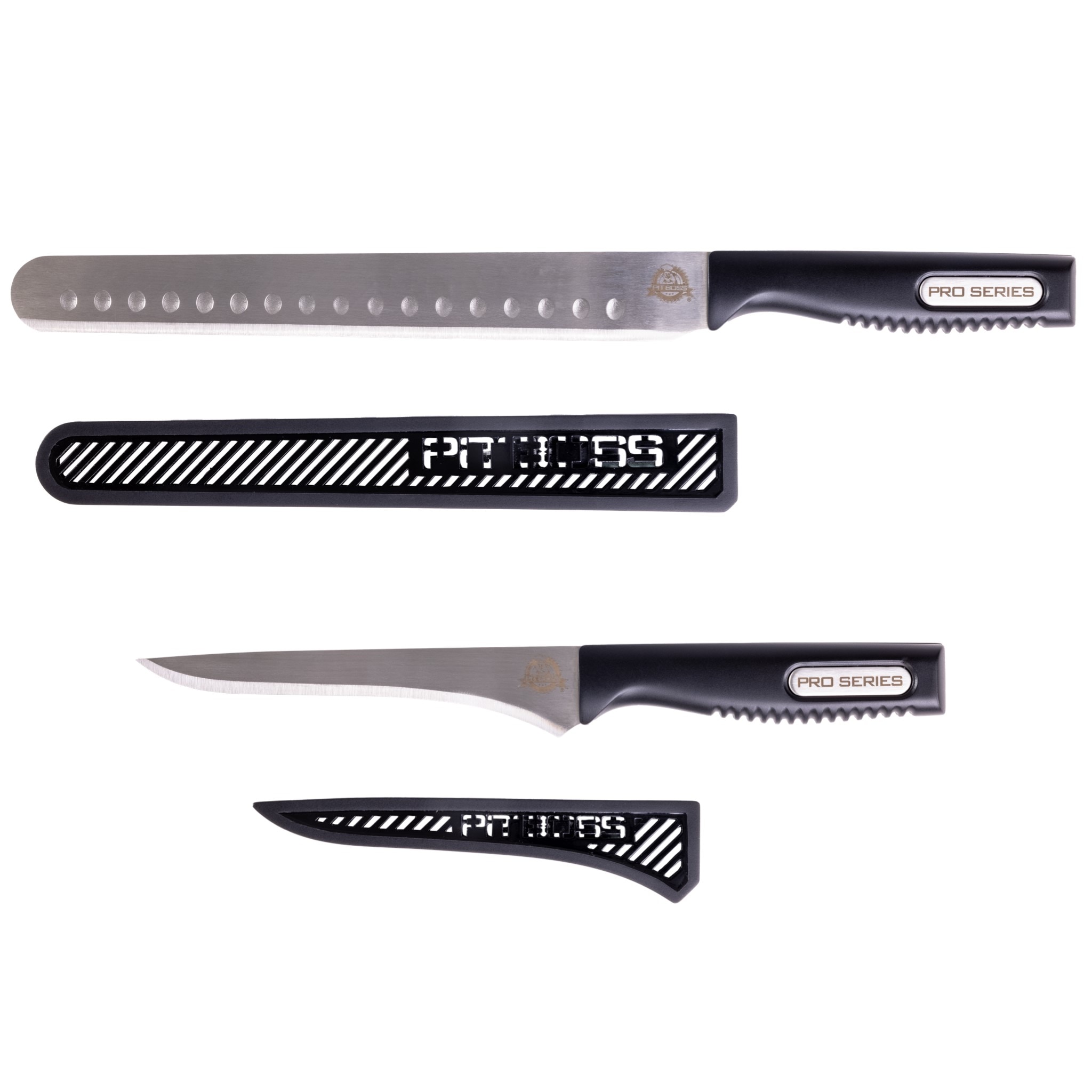 Pit Boss Pro Series Knife 4 -Piece Stainless steel Accessory kit