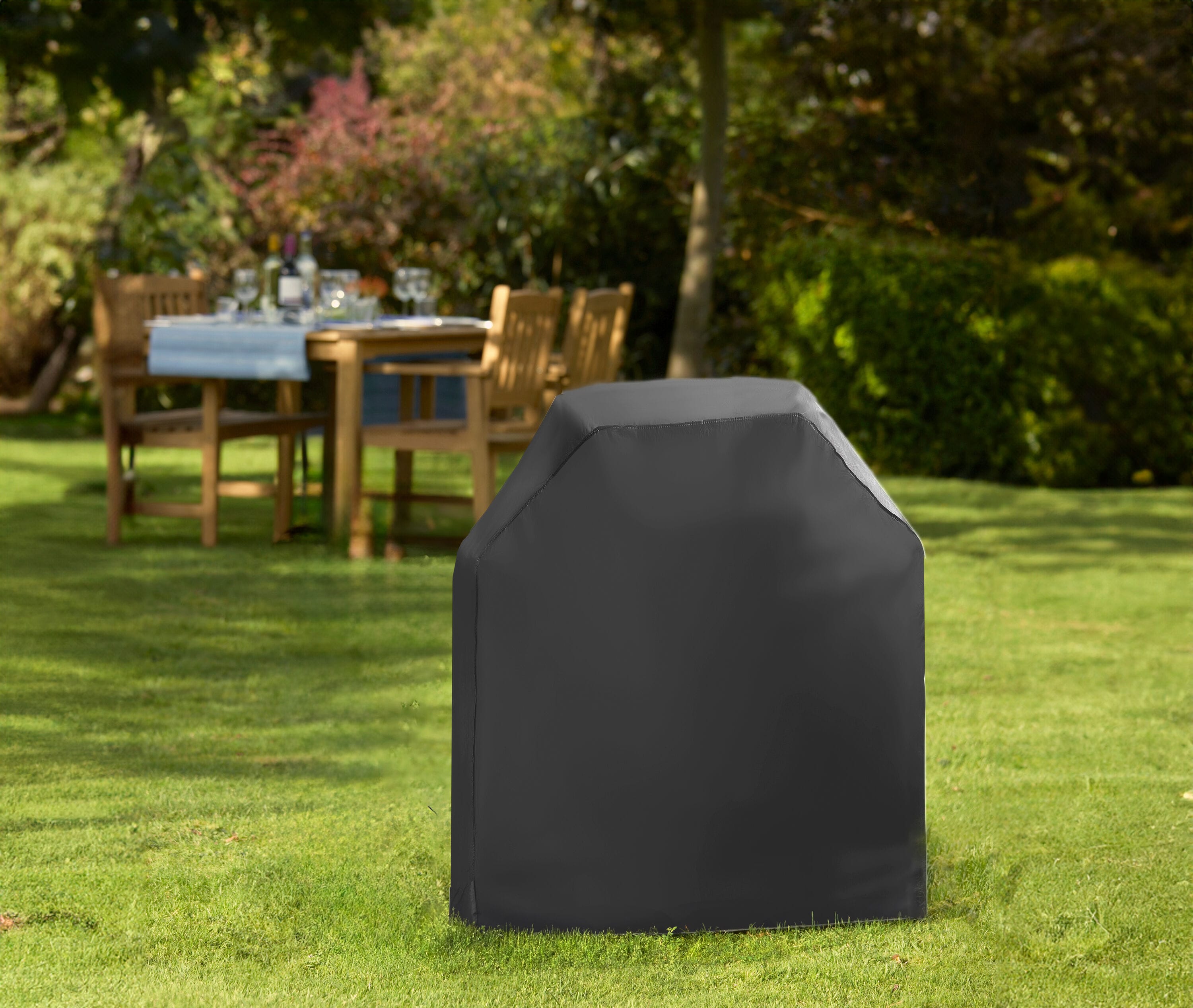 Master Forge Universal Fit 35-in W x 42-in H Black Fits most Cover