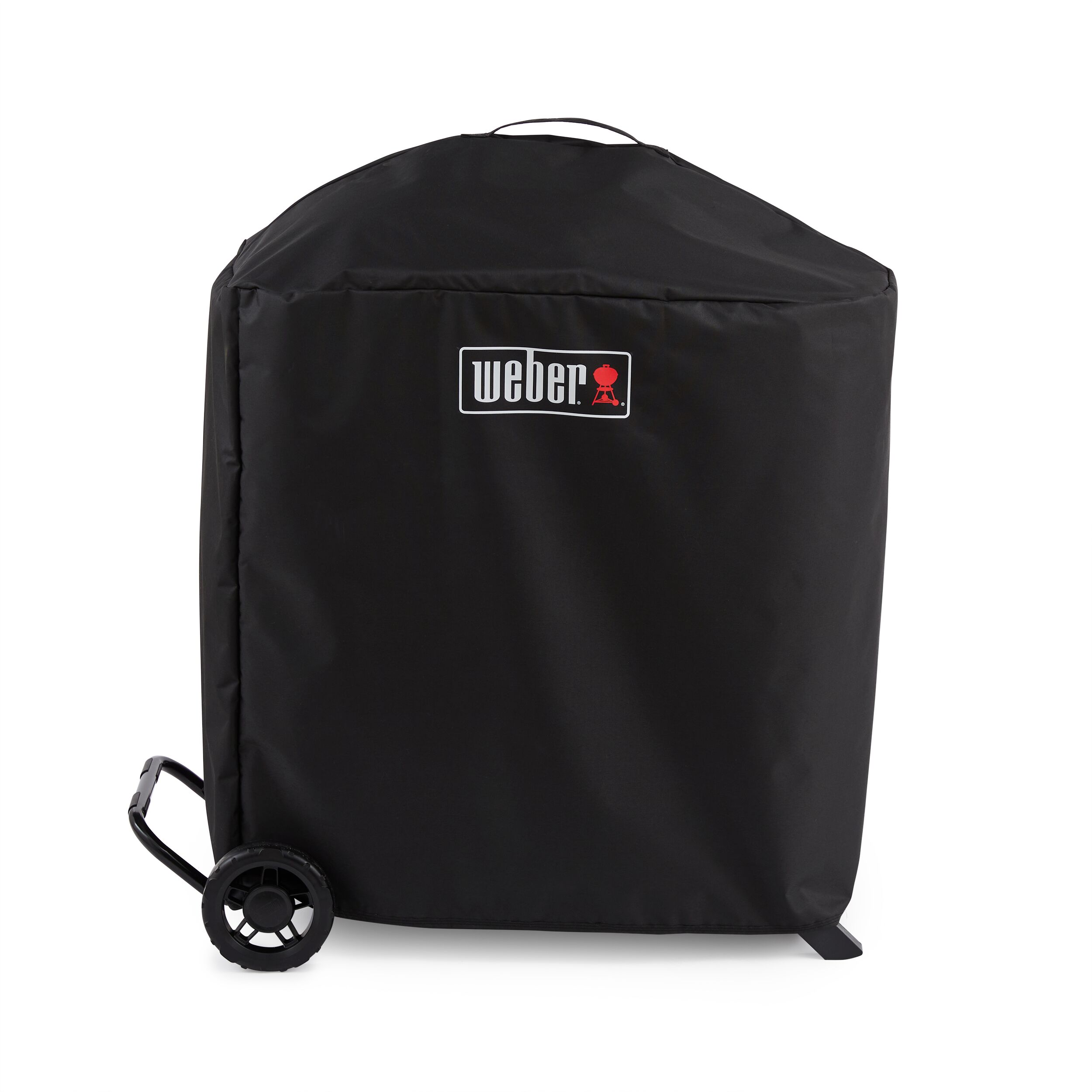 Weber Traveler Compact 34-in W x 34.75-in H Black Grill cart Cover