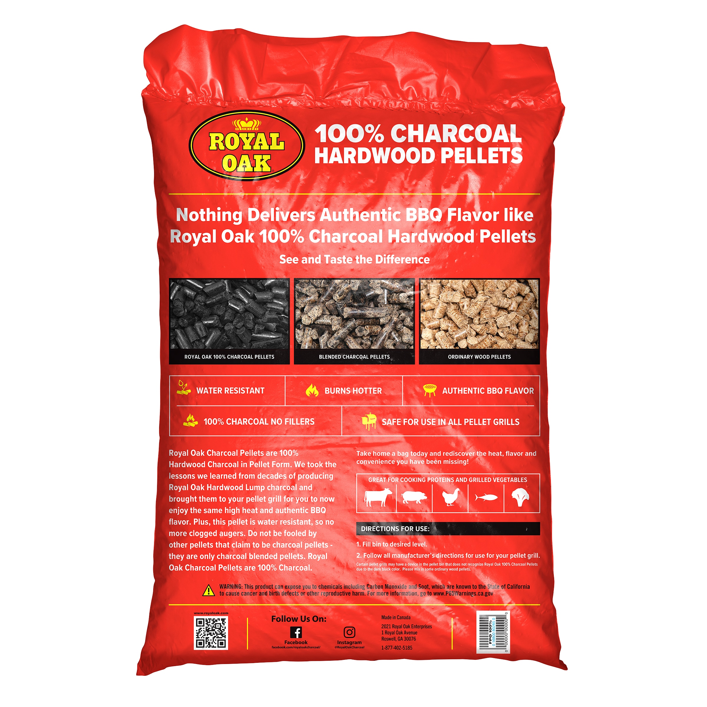 Royal Oak BBQ Flavor 20-lb Wood Pellets