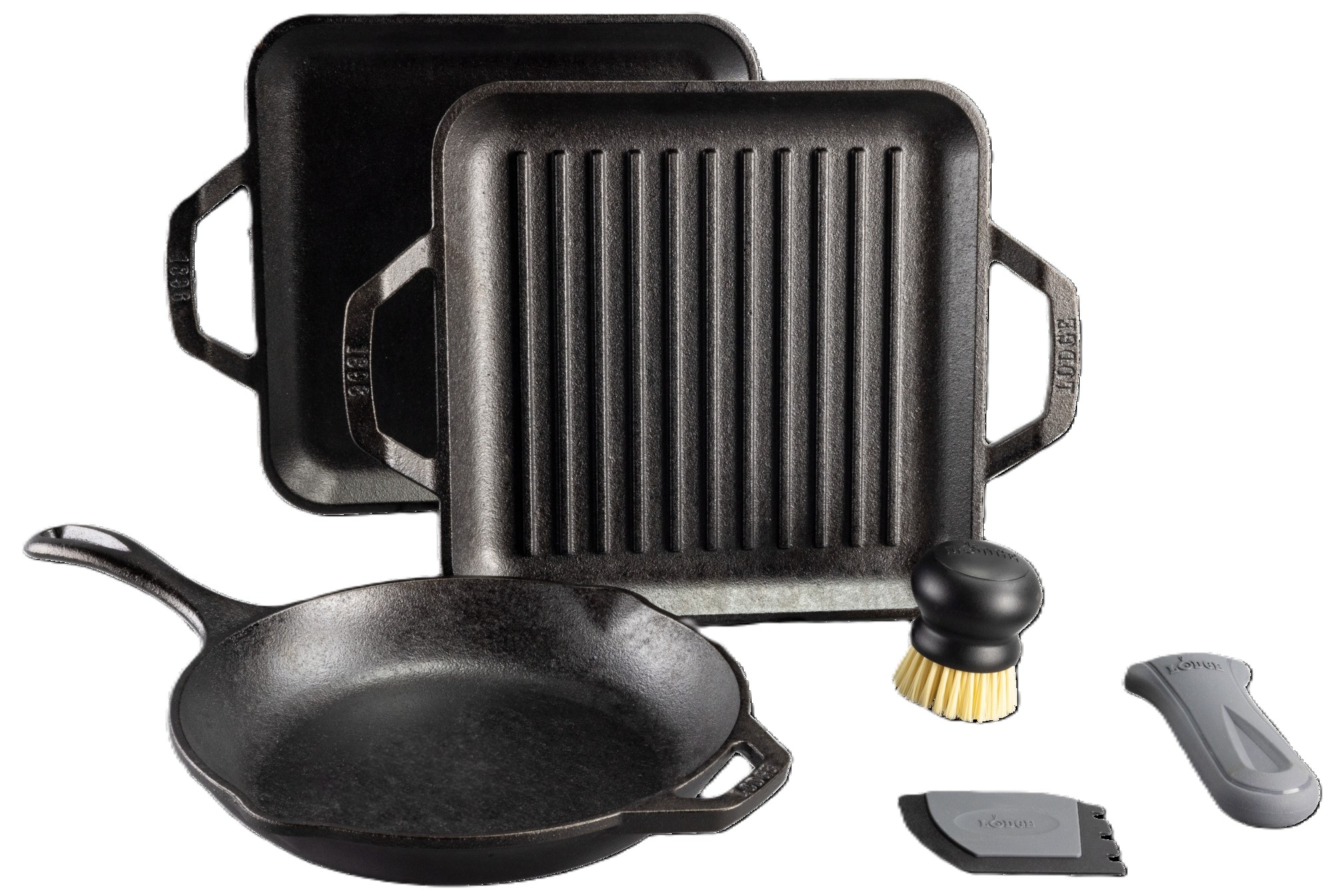 Lodge Cast Iron Cast iron Grill pan set