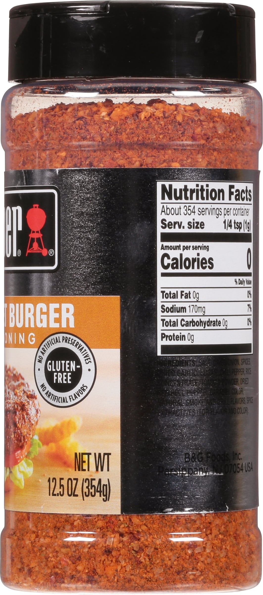 Weber 12.5-oz Burger Rub/Seasoning