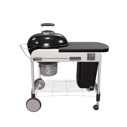 Weber Performer Premium 22-in W Black Kettle Charcoal Grill