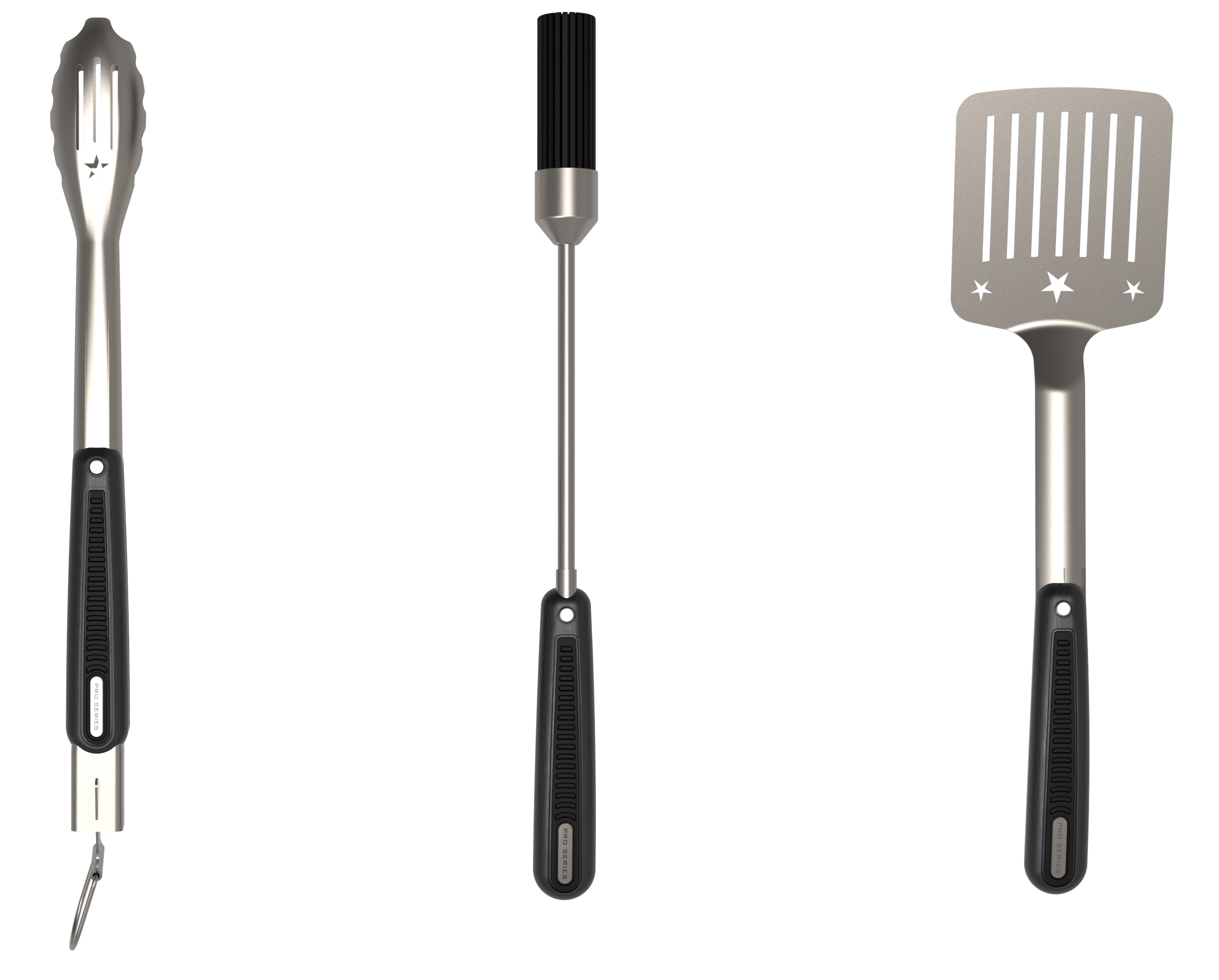 Pit Boss Pro 3 -Piece Stainless steel Tool set