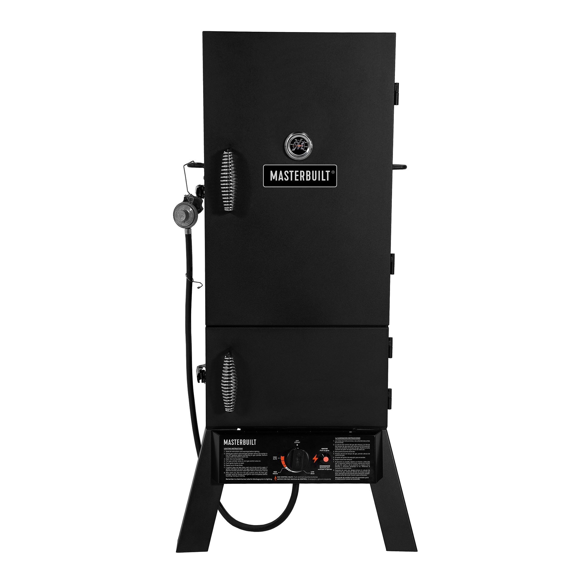 Masterbuilt 730-Sq. in Black Gas Smoker