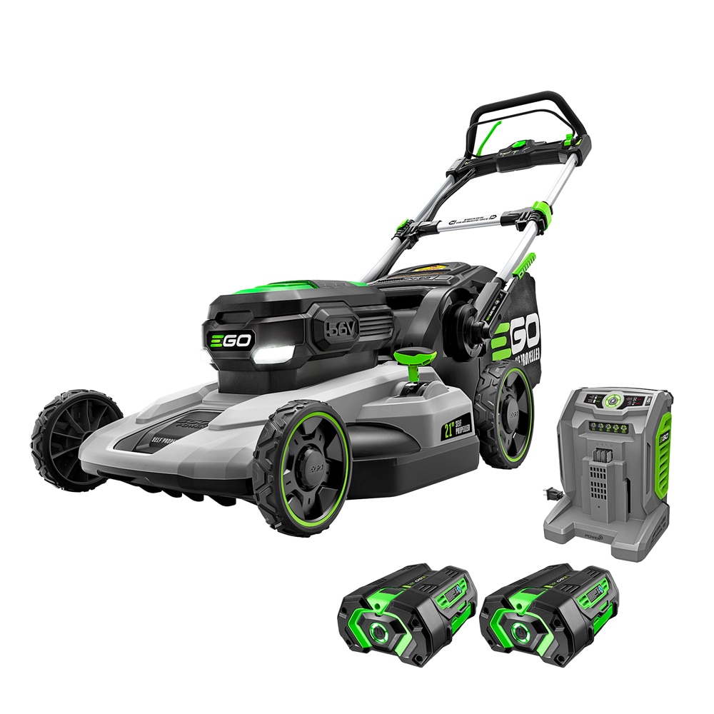 EGO POWER+ 56-volt, 21-in Self-propelled Battery Lawn Mower with (2) 5 Ah Batteries Included