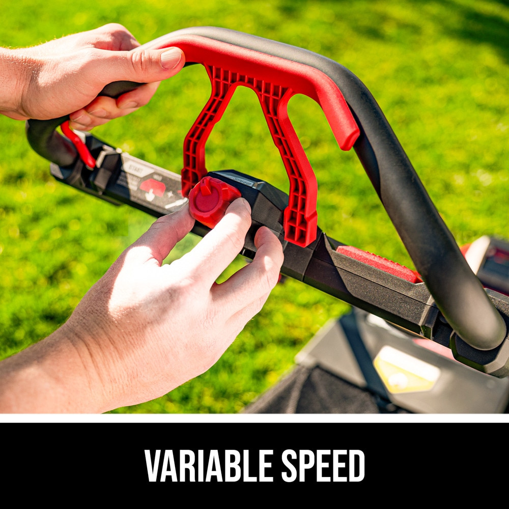 SKIL PWR CORE 40-volt, 20-in Self-Propelled Battery Walk Mower with (1) 6 Ah Battery Included