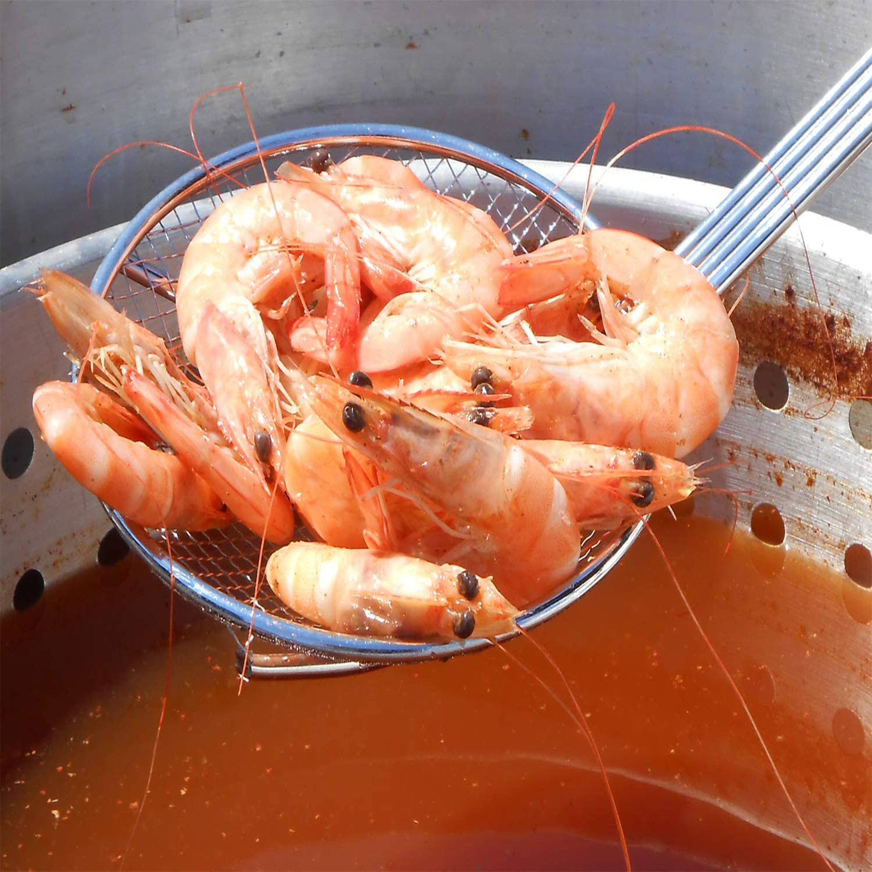 King Kooker Nickel-plated steel Skimmer