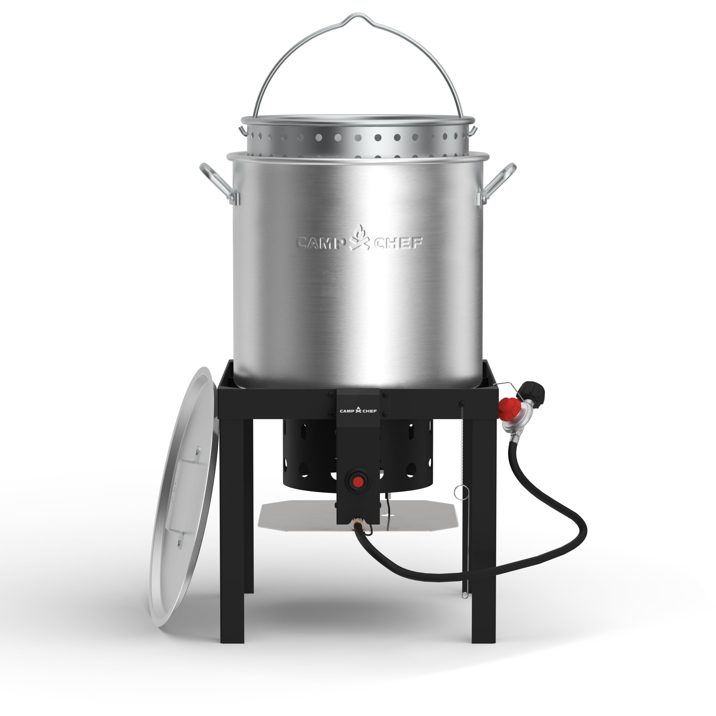 Camp Chef 60-qt Boil Pot with 1 -Burner Propane Electronic Stainless steel Jet cooker