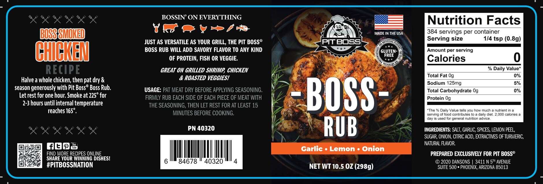 Pit Boss 13.5-oz Boss Rub Rub/Seasoning
