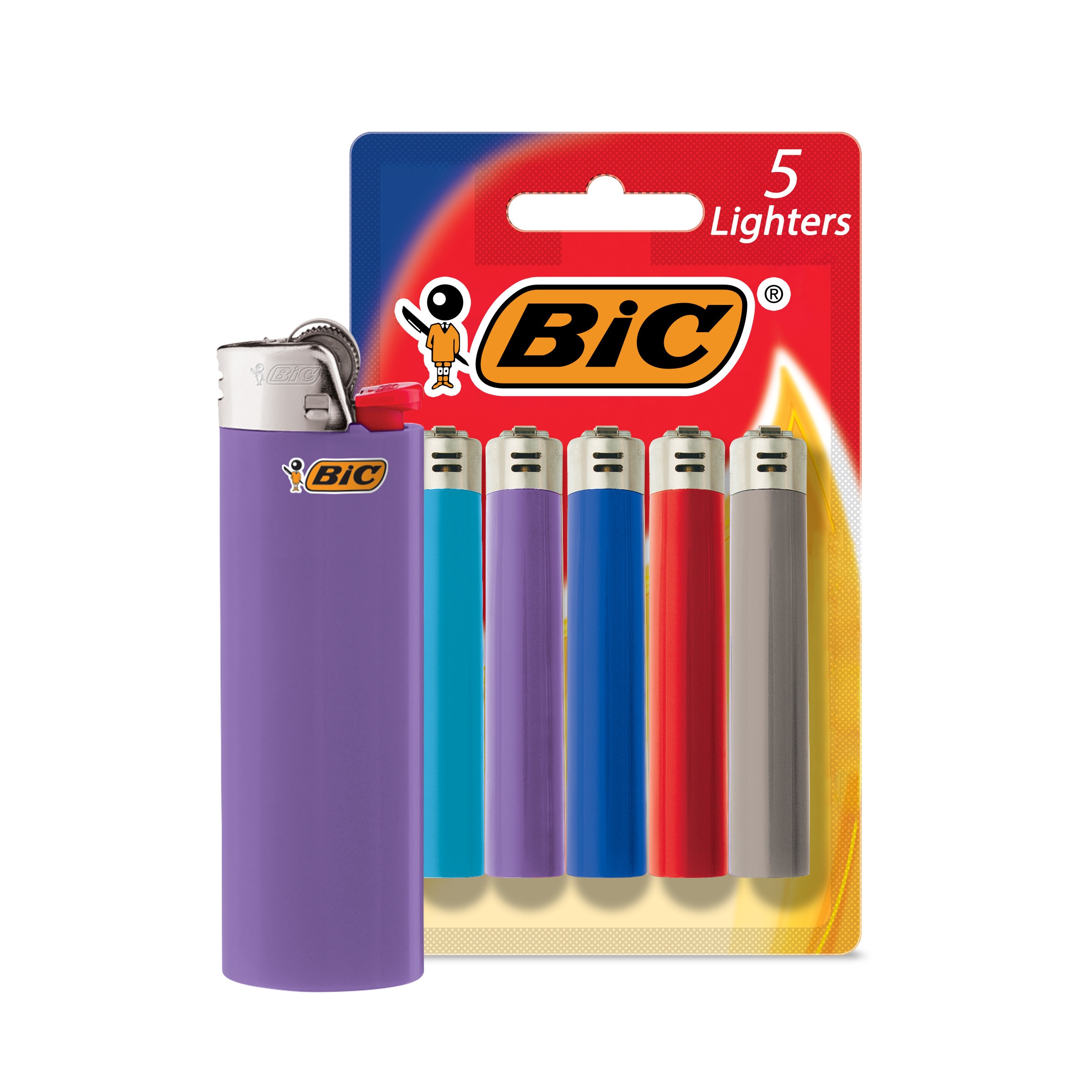 BIC 5 -Pack 5 Count Lighter