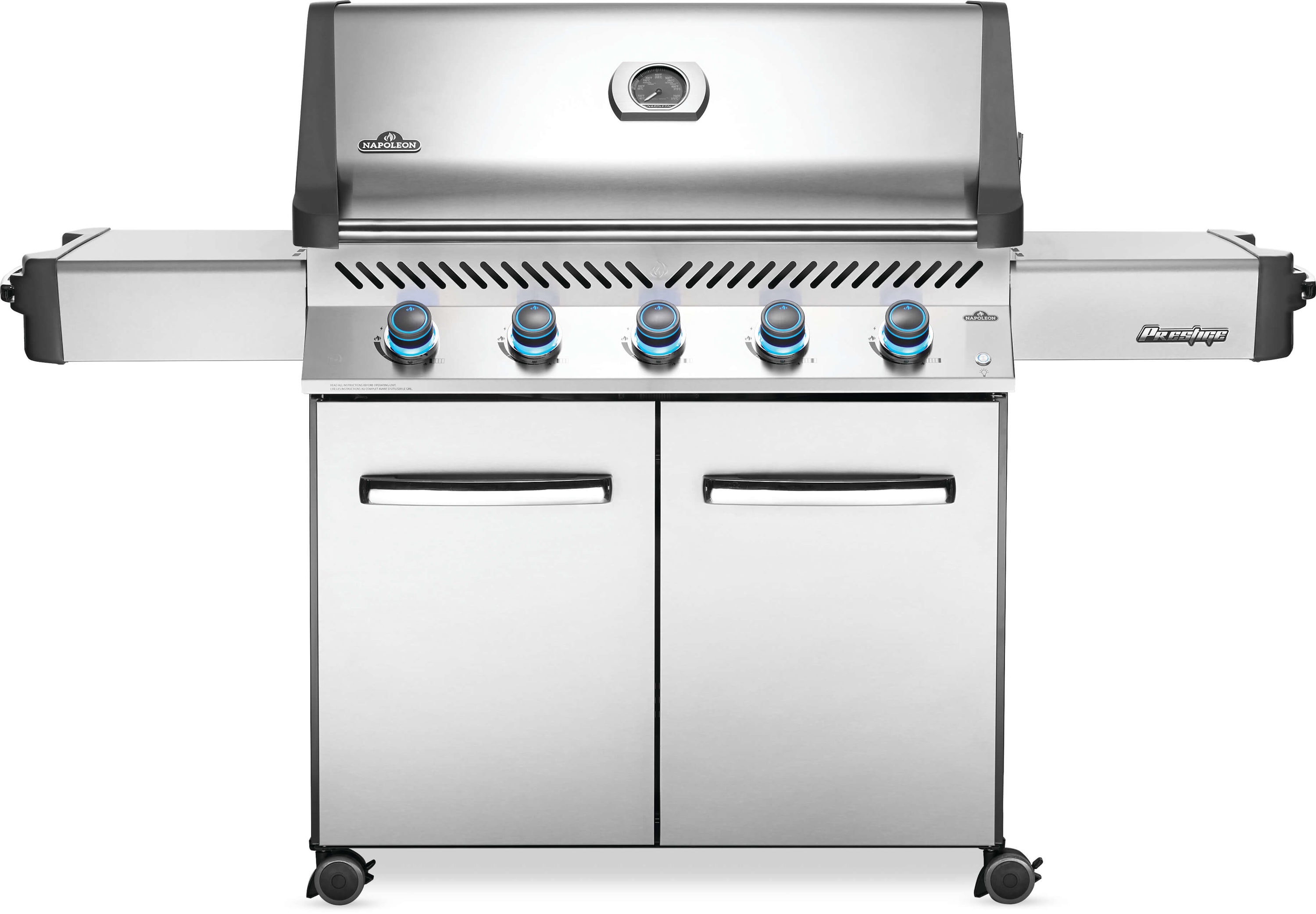 NAPOLEON Prestige 665 Stainless Steel 5 -Burner Liquid Propane Gas Grill
