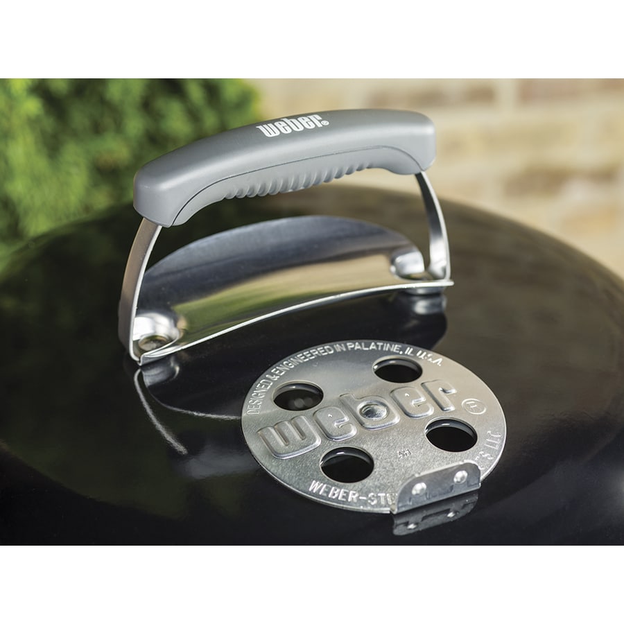 Weber Original Kettle 18-in W Black Kettle Charcoal Grill