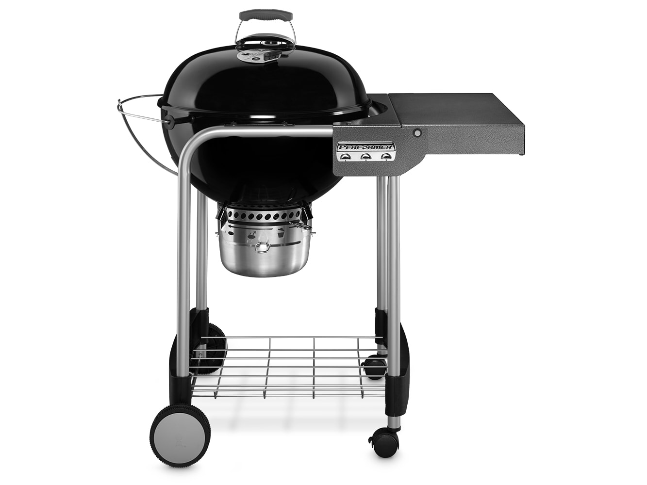 Weber Performer 22-in W Black Kettle Charcoal Grill