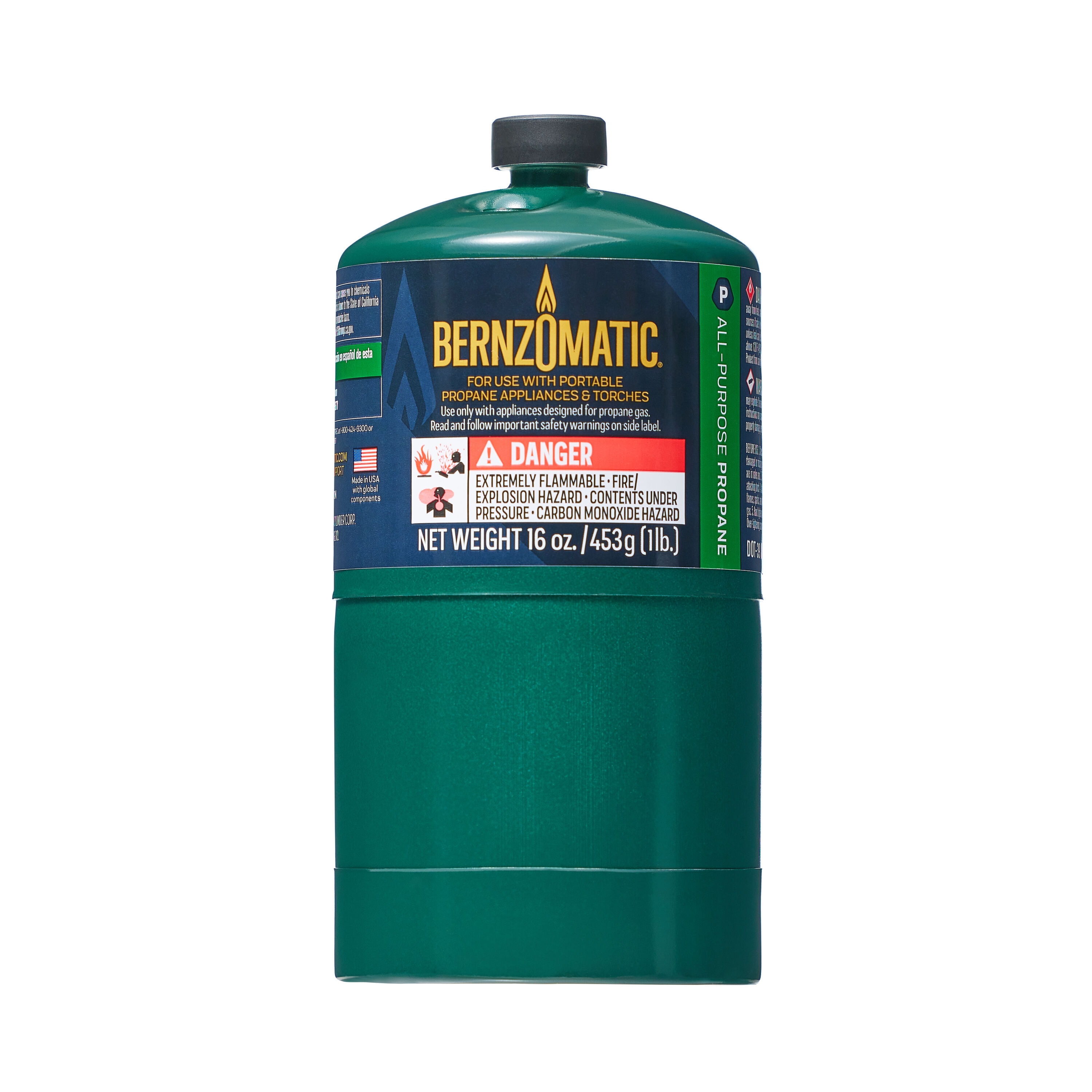 Bernzomatic Steel Propane tank