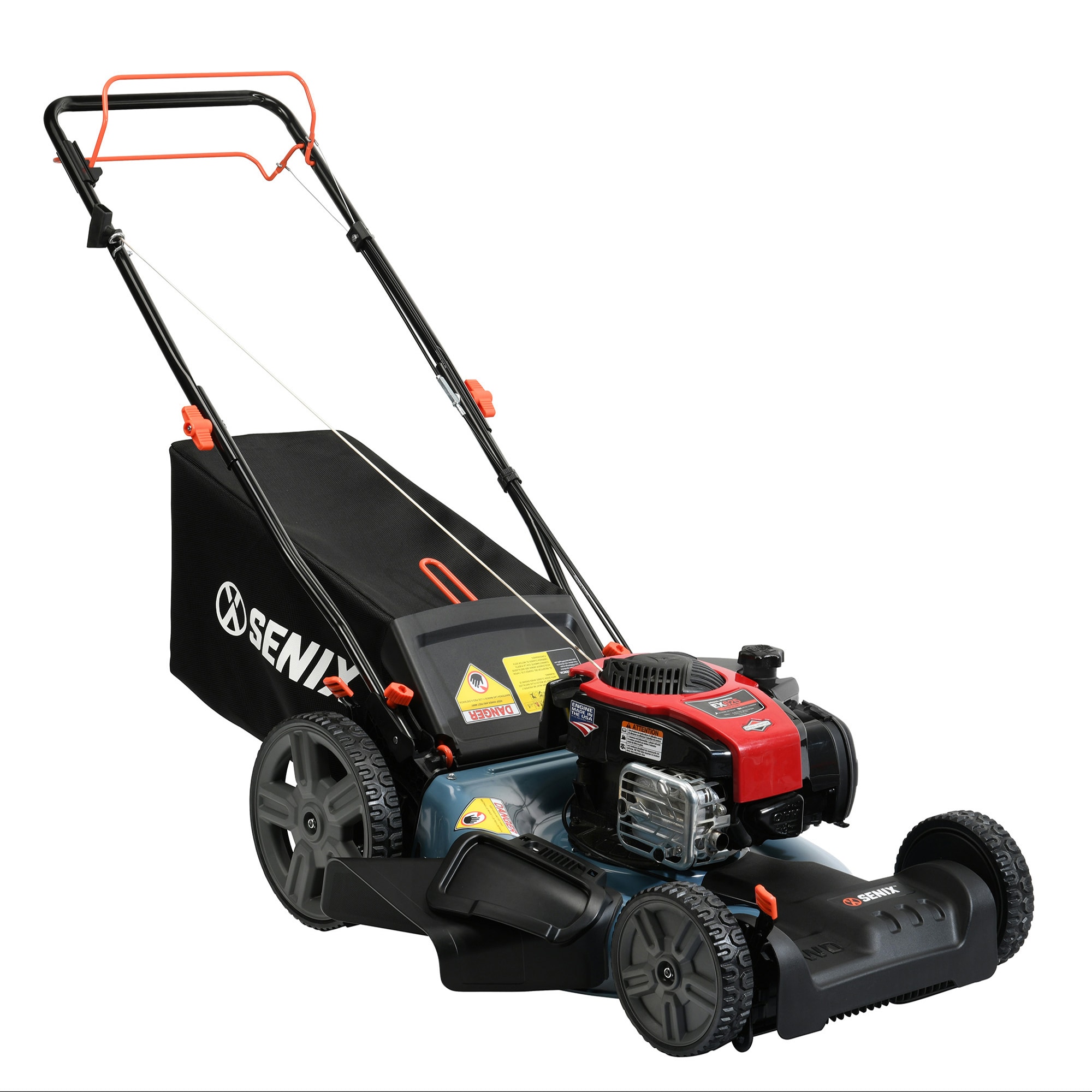 SENIX 21-in Gas Self-propelled lawn mower with 150-cc Briggs and Stratton Engine