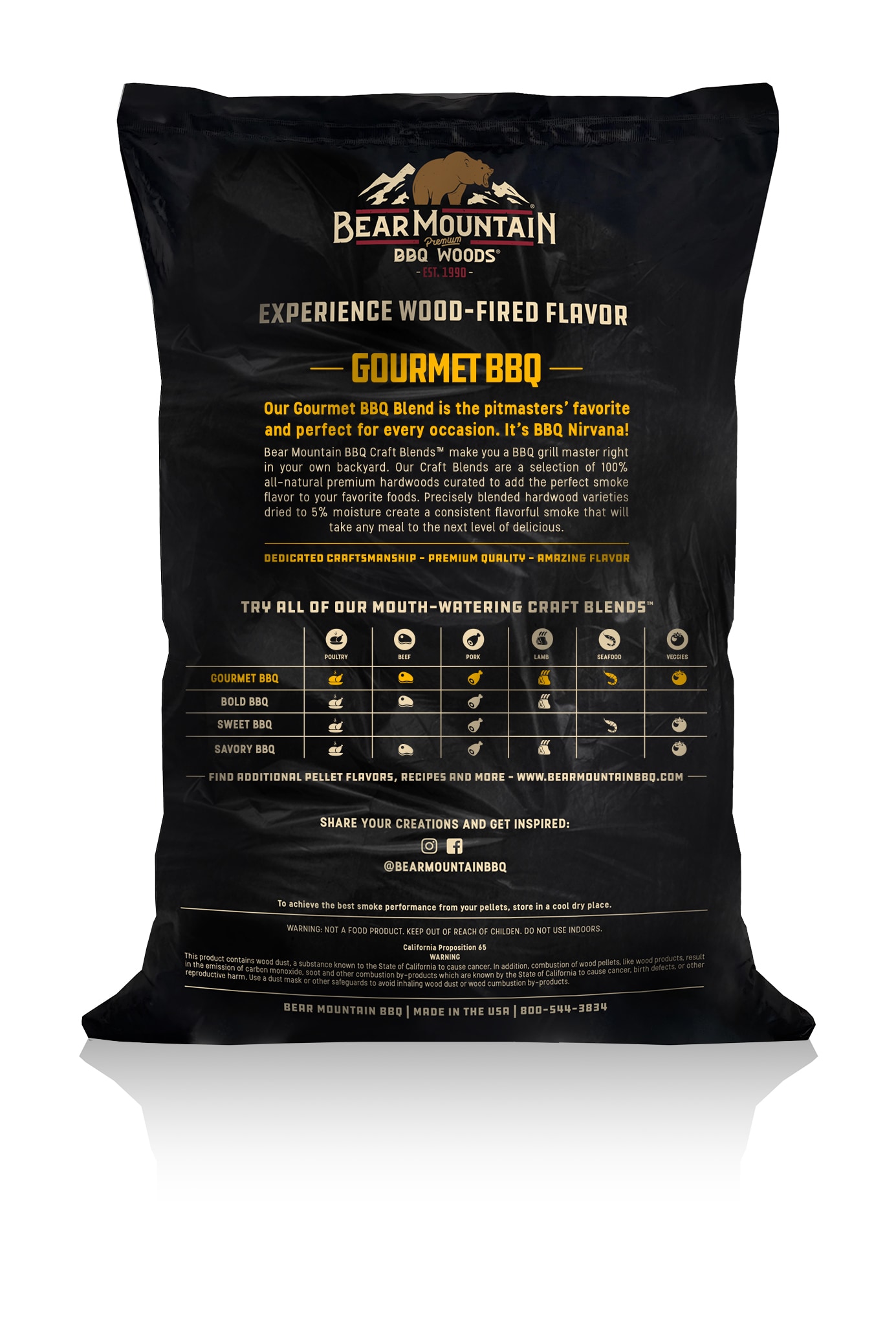 Bear Mountain BBQ Gourmet 20-lb Wood Pellets