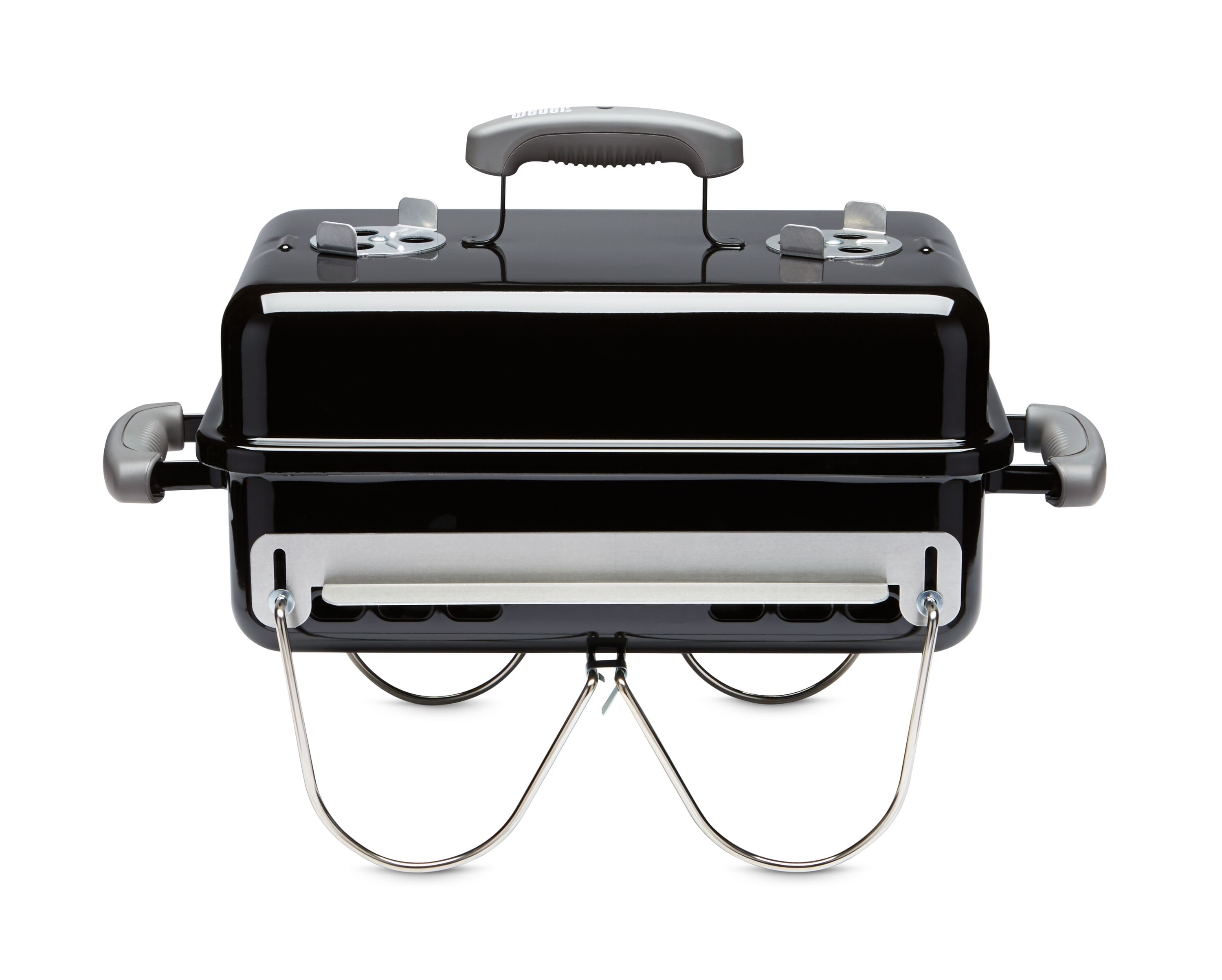 Weber Go anywhere Split Grate Charcoal Grill 19-in W Black Charcoal Grill