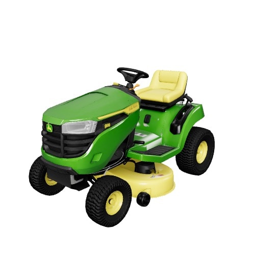 John Deere S100 42-in 17.5 -HP Single cylinder Gas Riding lawn mower