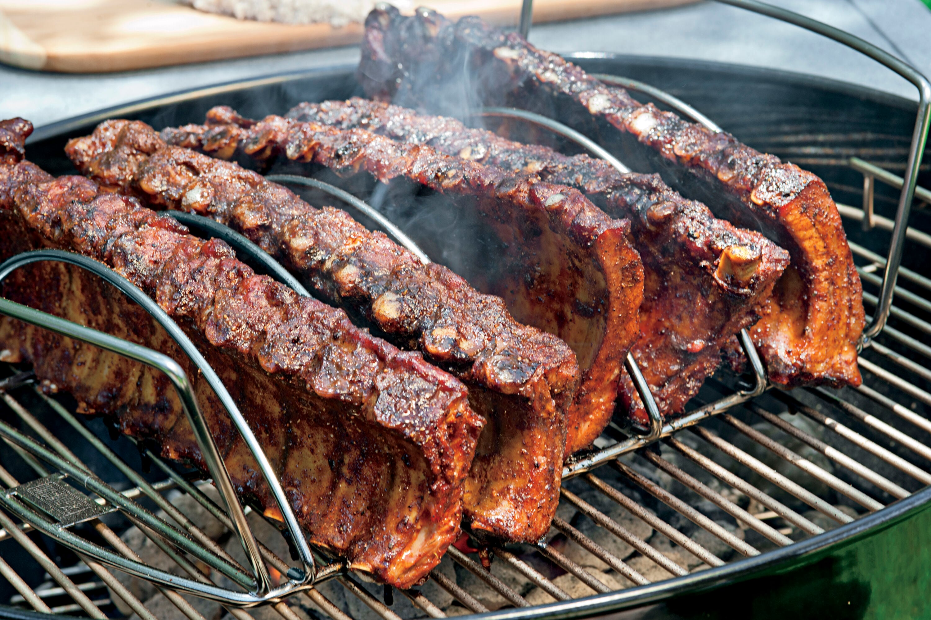 Weber Steel Roaster/Rib rack