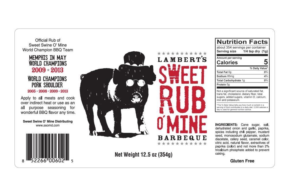 Sweet Rub O'Mine 12.5-oz All purpose Seasoning blend