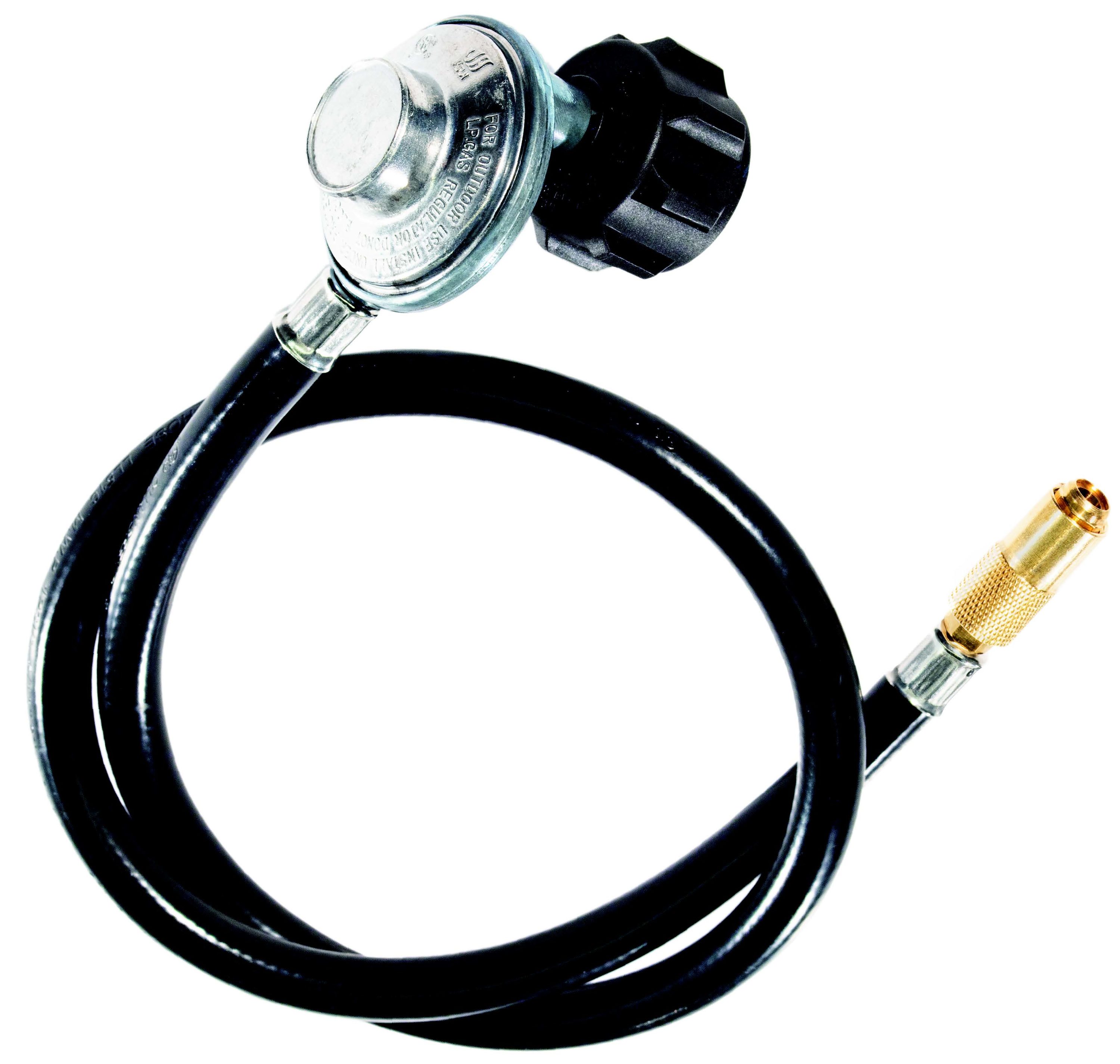 Blackstone Rubber 1-lb to 20-lb LP hose and adapter