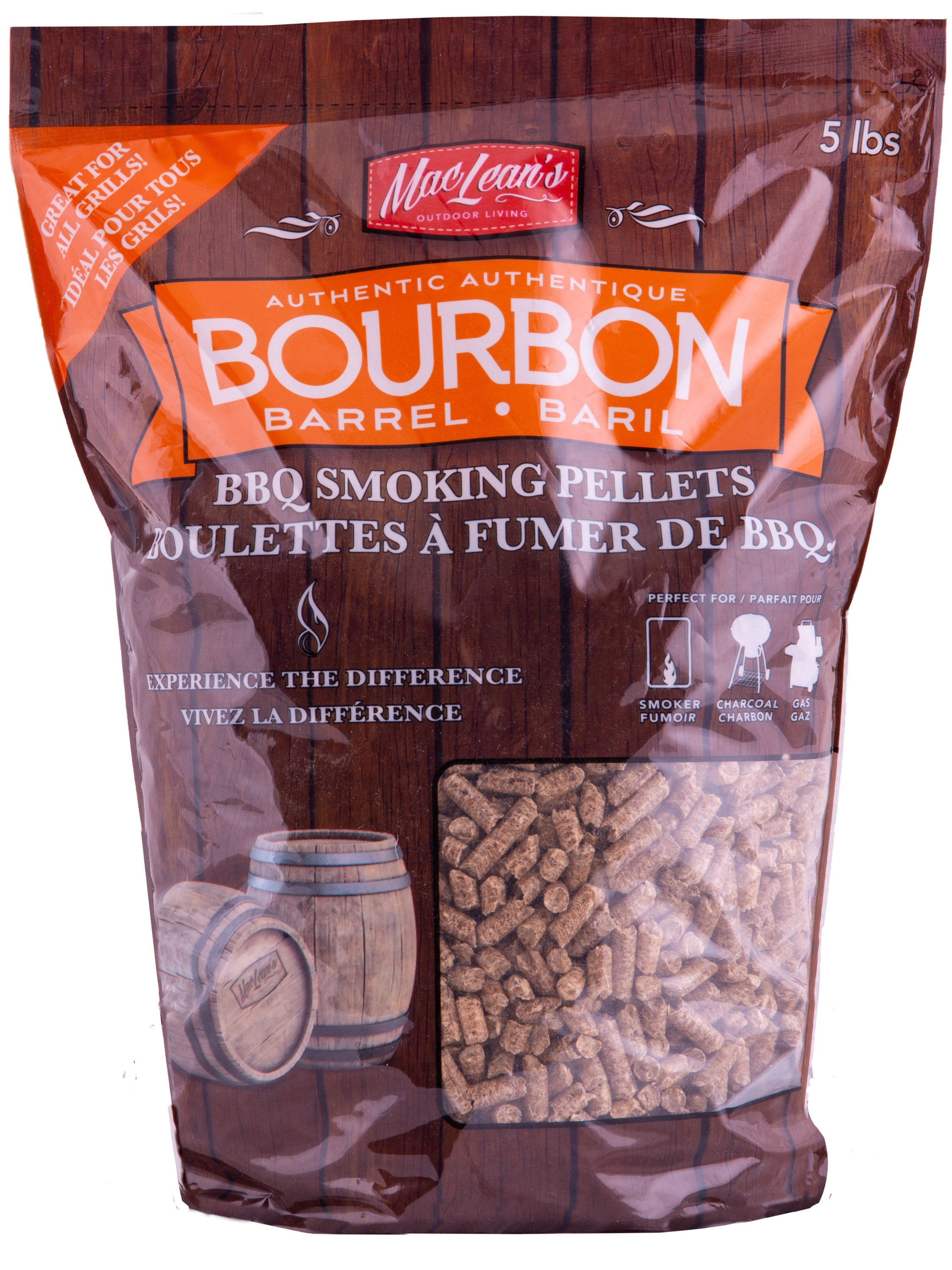 MacLean's Bourbon 5-lbs. Wood Pellets
