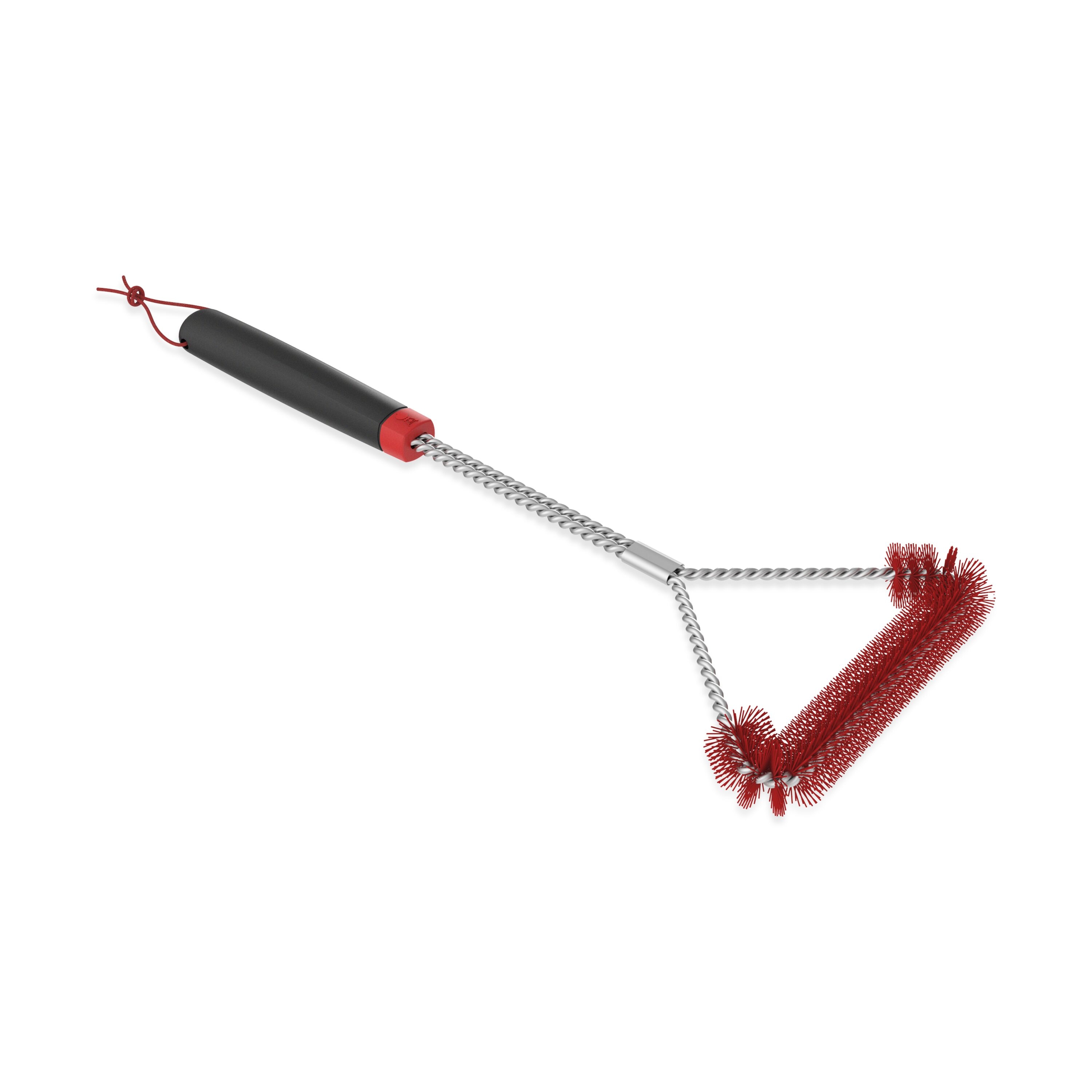 Weber Cold Clean Nylon Grill brush with 18-in Plastic Handle