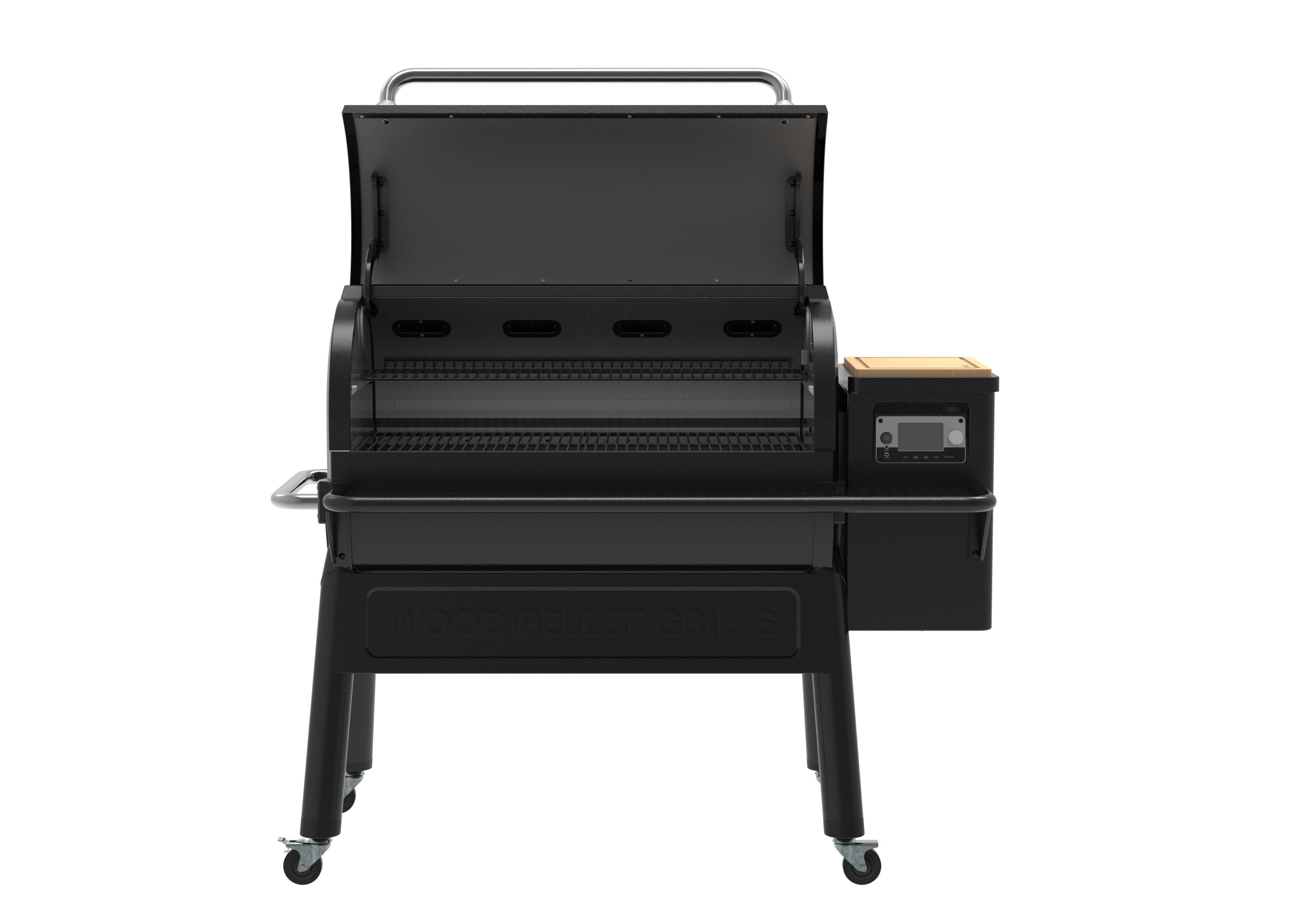 Z GRILLS ZGrill 1068-Sq. in Black Pellet Grill with Smart Compatibility