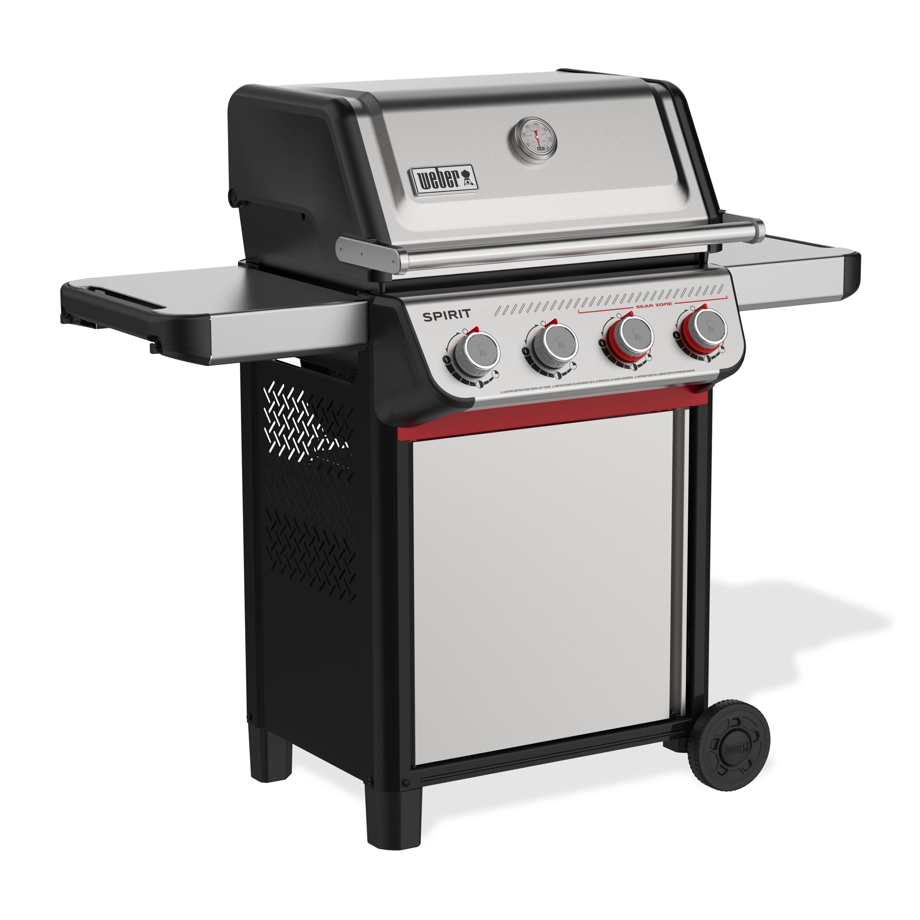 Weber Spirit S-425 Stainless Steel 4 -Burner Liquid Propane Gas Grill