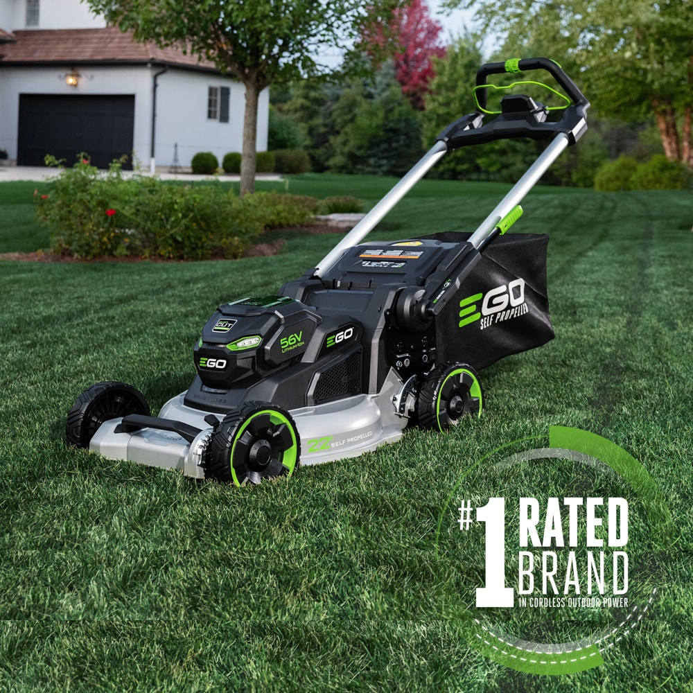 EGO Power+ Aluminum 56-volt, 22-in Self-propelled Battery Walk Mower with (Battery and Charger Not Included)
