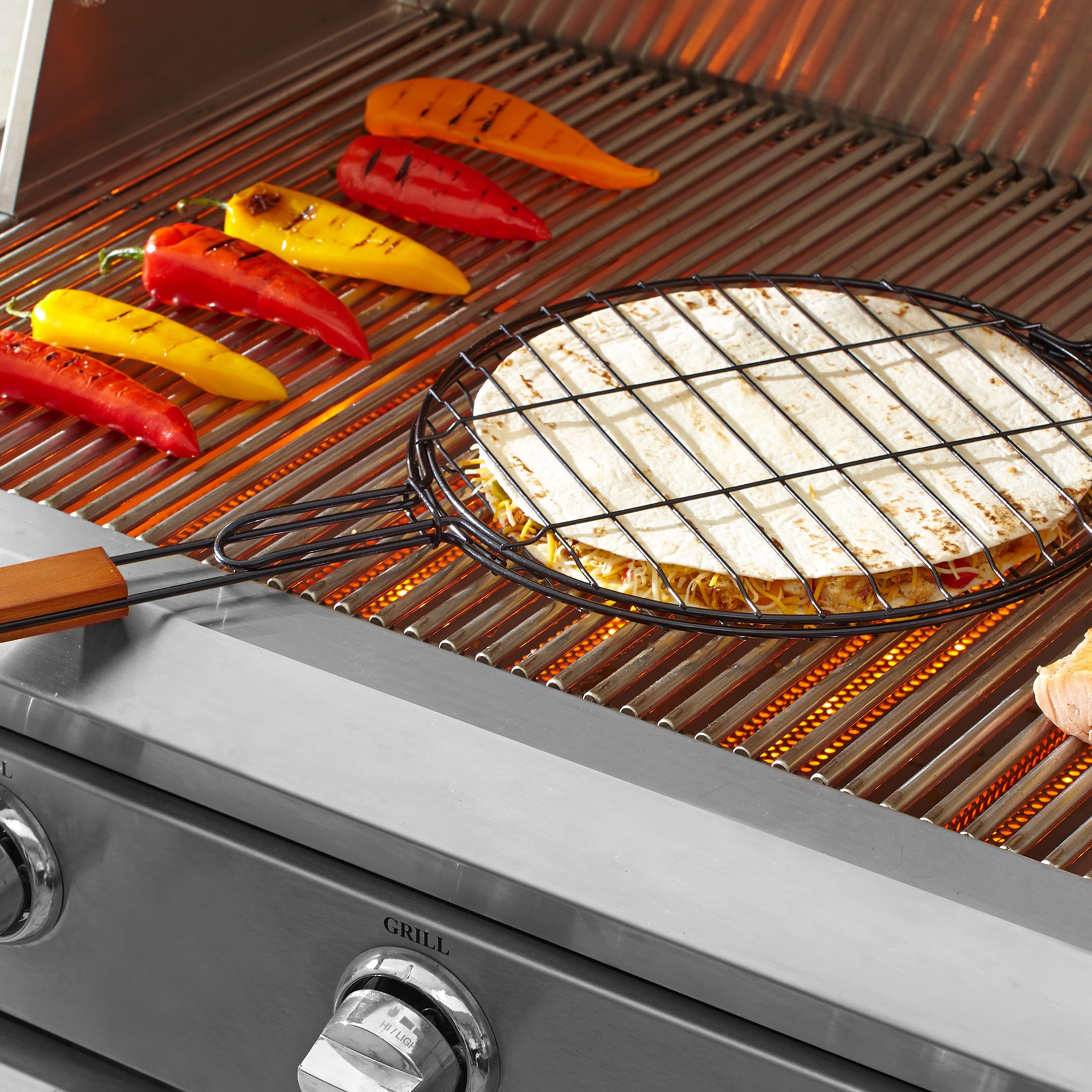 Mr. Bar-B-Q Steel Non-Stick Grill basket