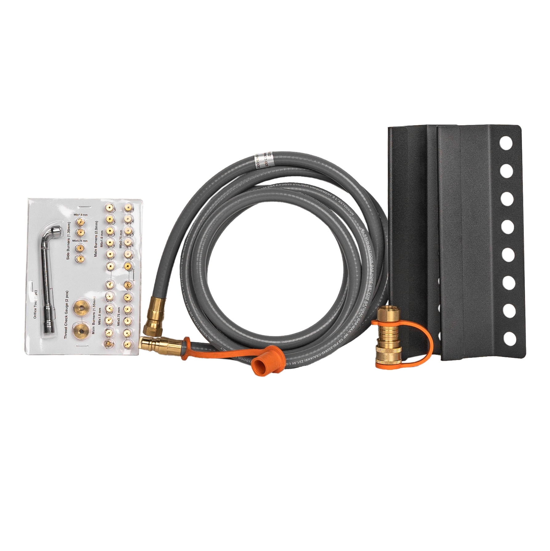 Blackstone Standard and Omnivore Compatible 3/8-in Rubber Natural gas conversion kit