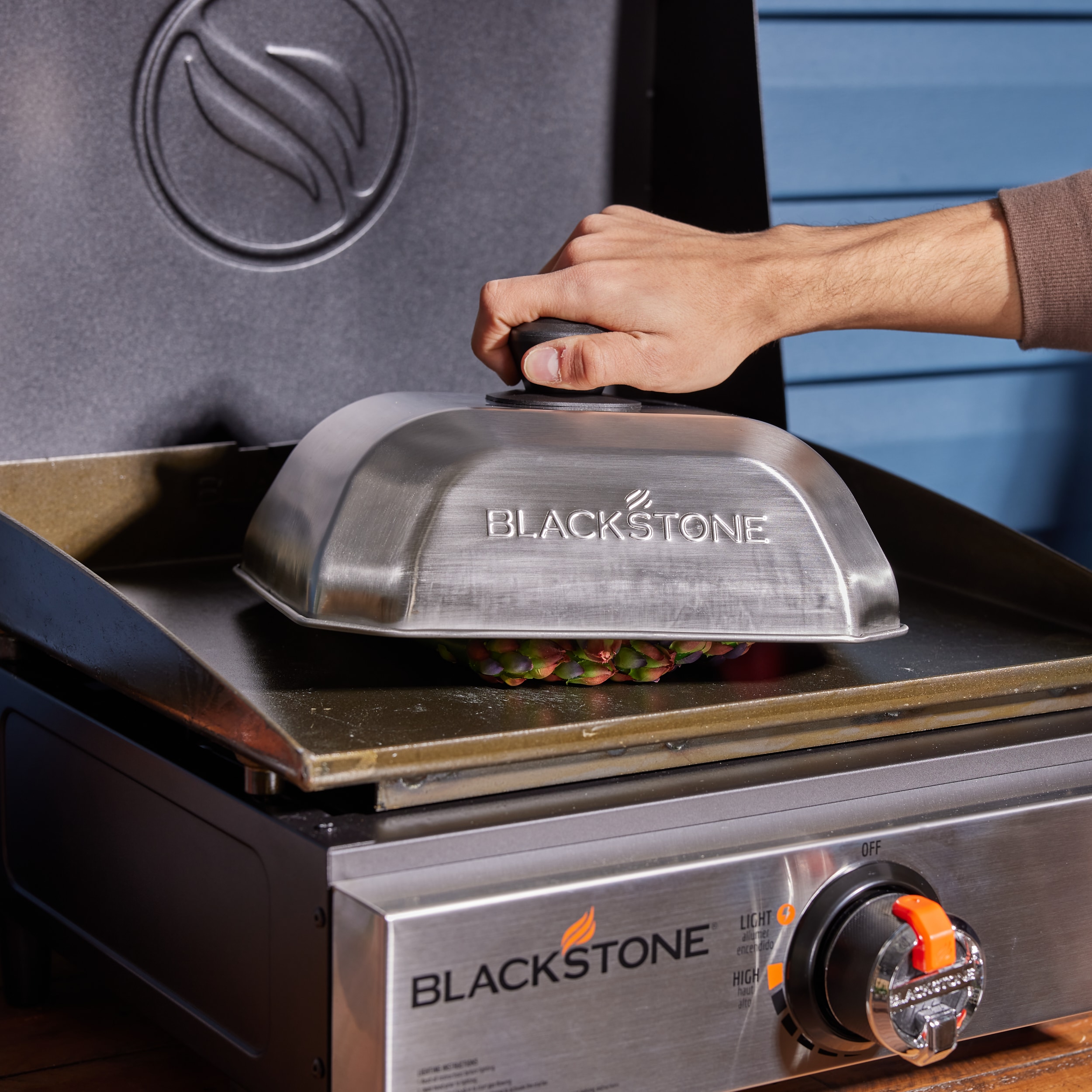 Blackstone Culinary 10 Inch Square Stainless steel Basting dome