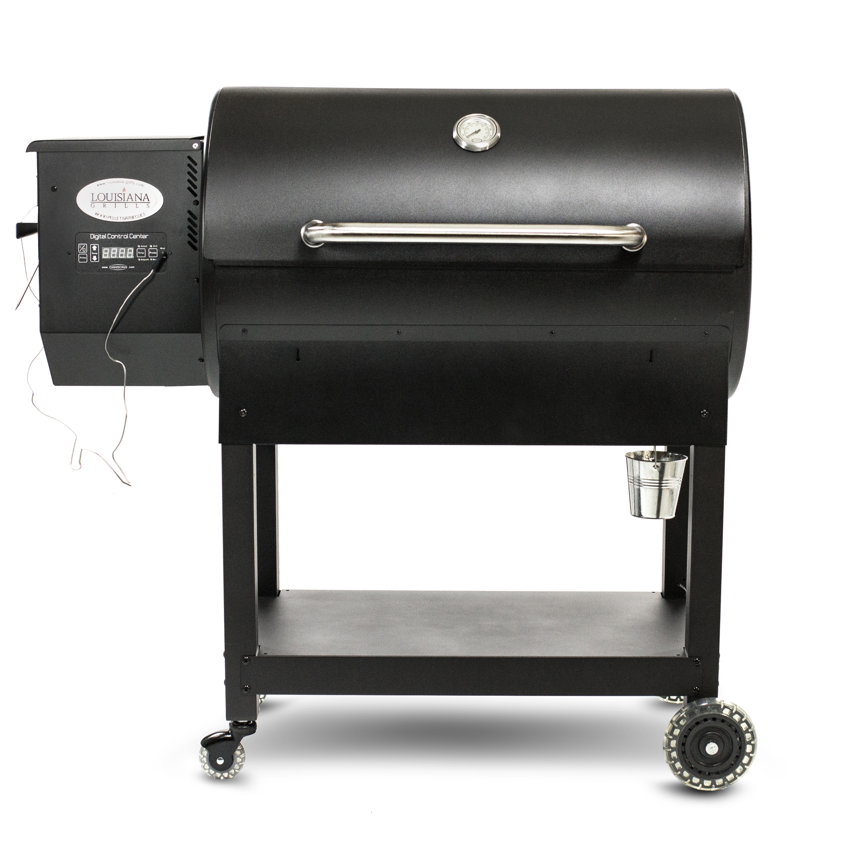 Louisiana Grills Wood Pellet 914-Sq. in Black Pellet Grill
