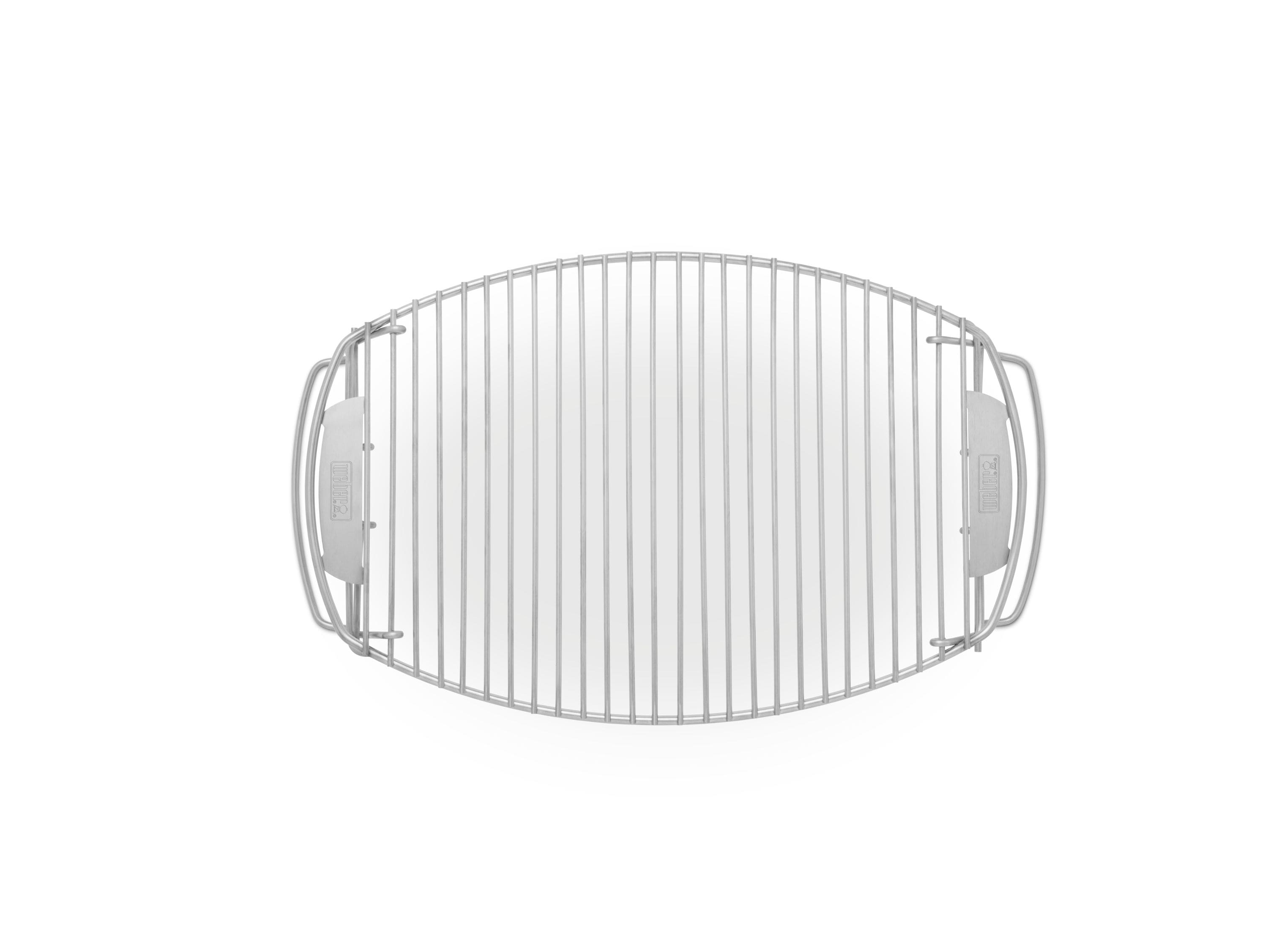 Weber 22-in x 12-in Rectangle Stainless Steel Warming Rack