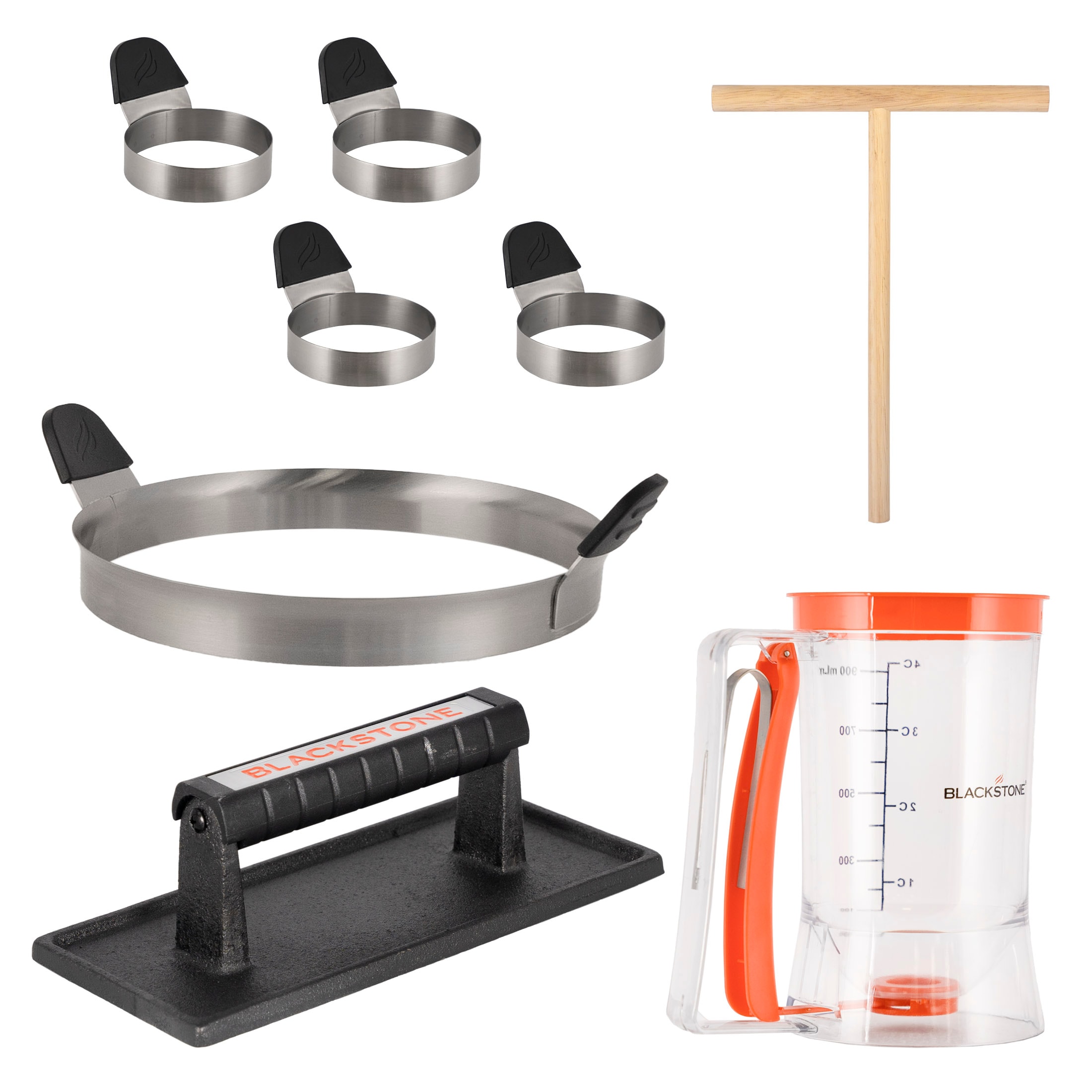 Blackstone Culinary 8 -Piece Stainless steel Breakfast tool set