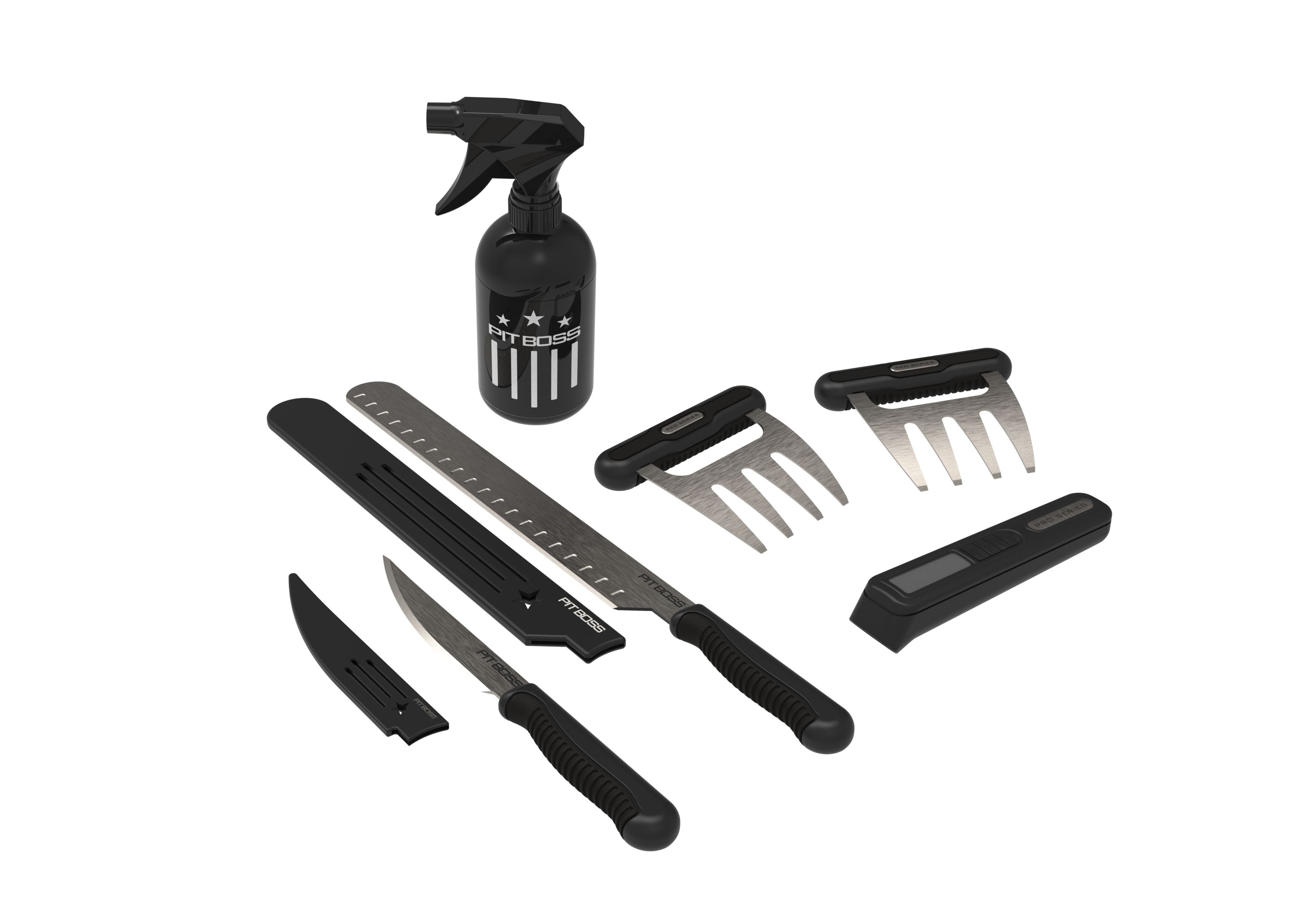 Pit Boss Pro 8 -Piece Stainless steel Accessory kit