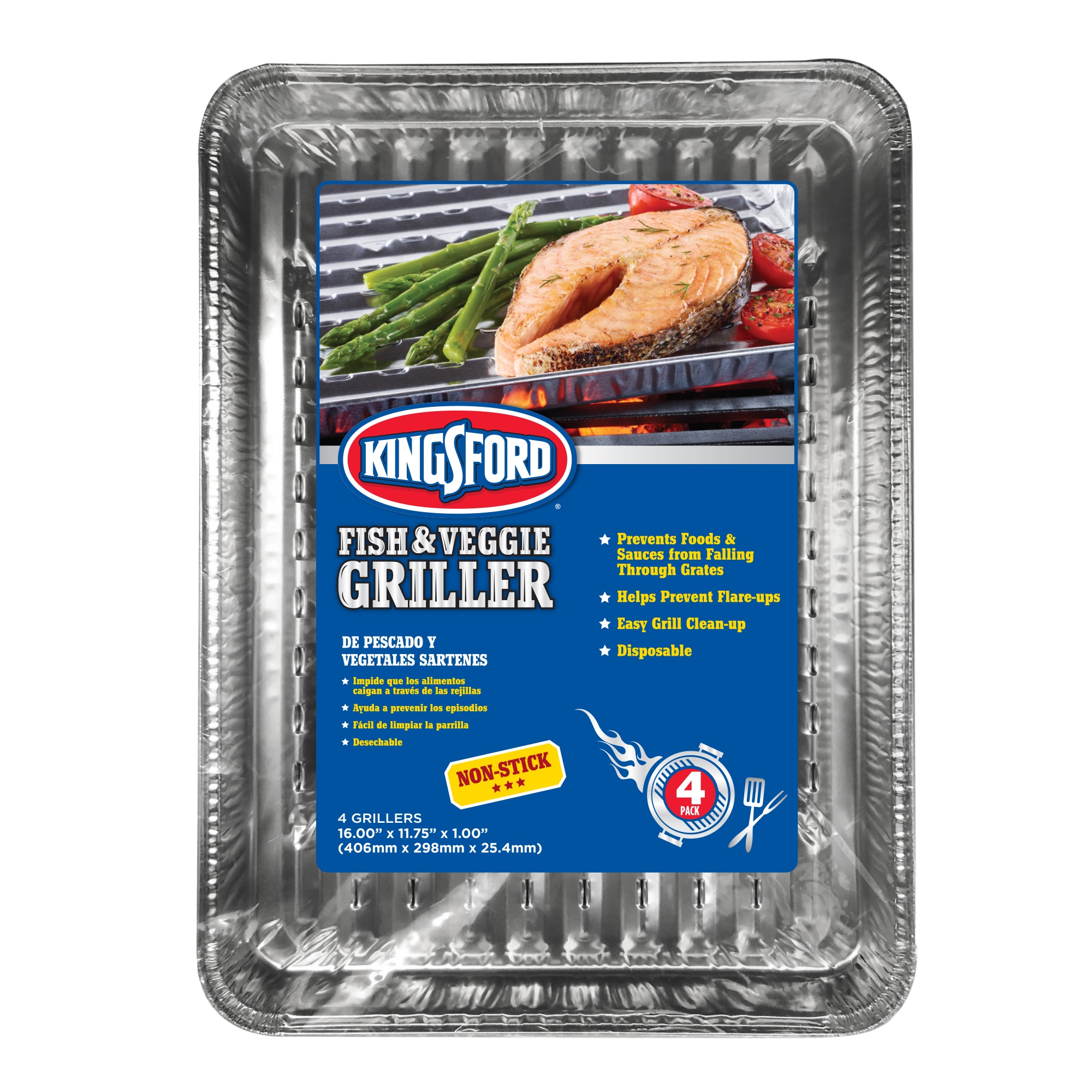 Kingsford Grate Liners Aluminum Non-Stick Grate liner