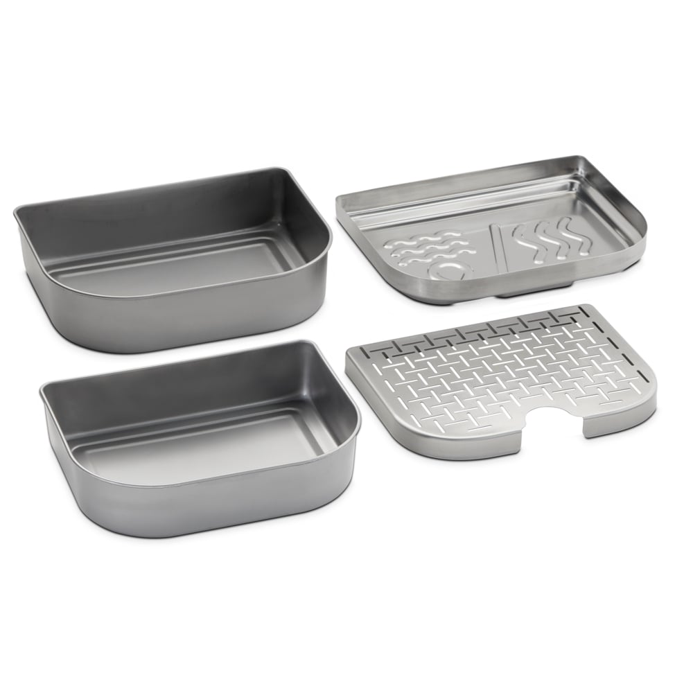 Weber Lumin 4 -Pack Stainless steel Grill pan