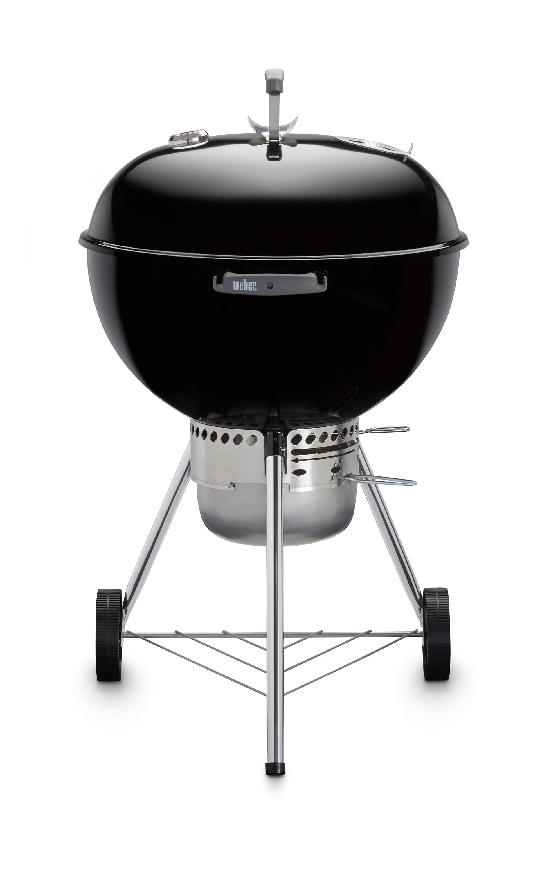 Weber Original Kettle Premium 22-in W Black Kettle Charcoal Grill
