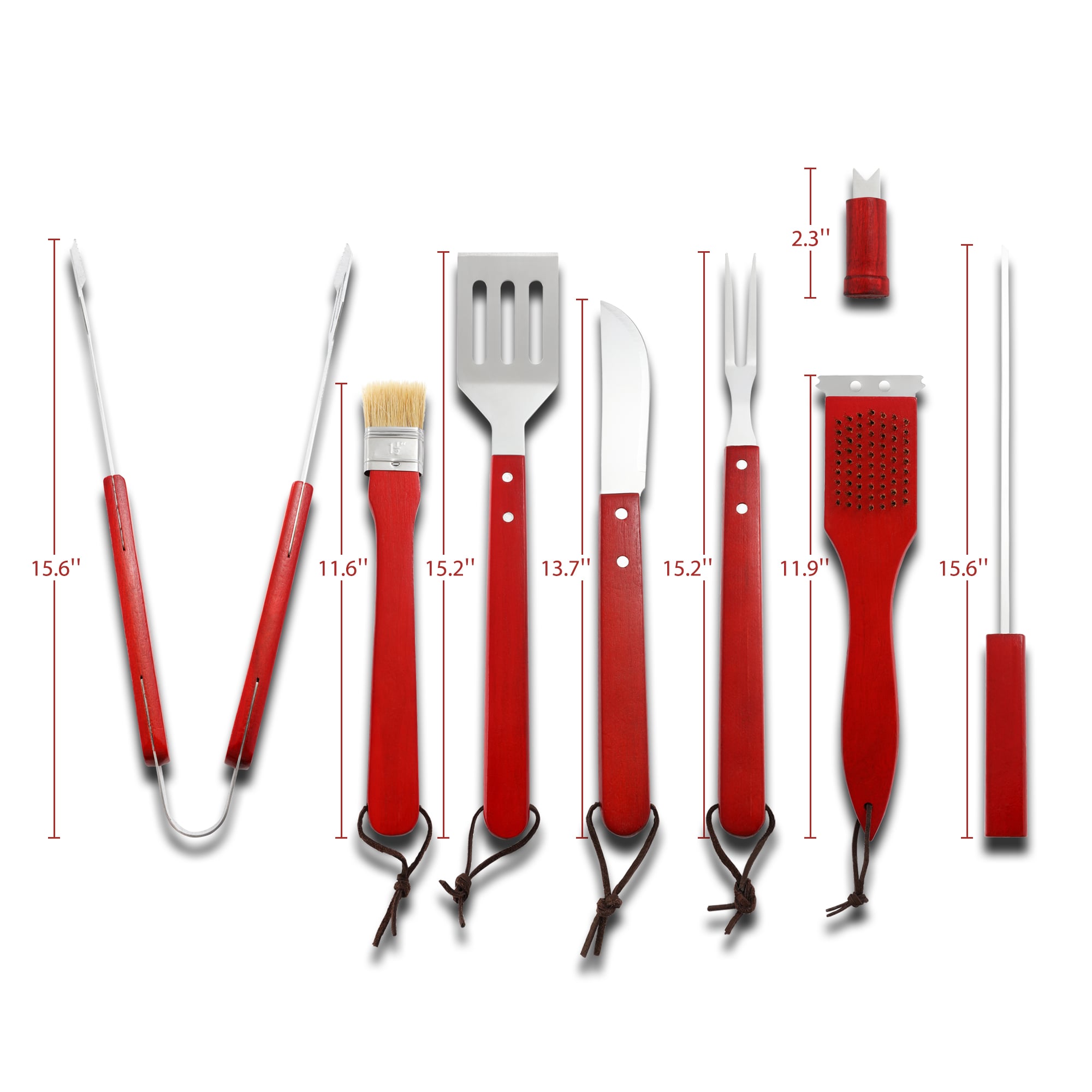 Royal Gourmet 18 Pieces Cooking Accessories 18 -Piece Stainless steel Tool set