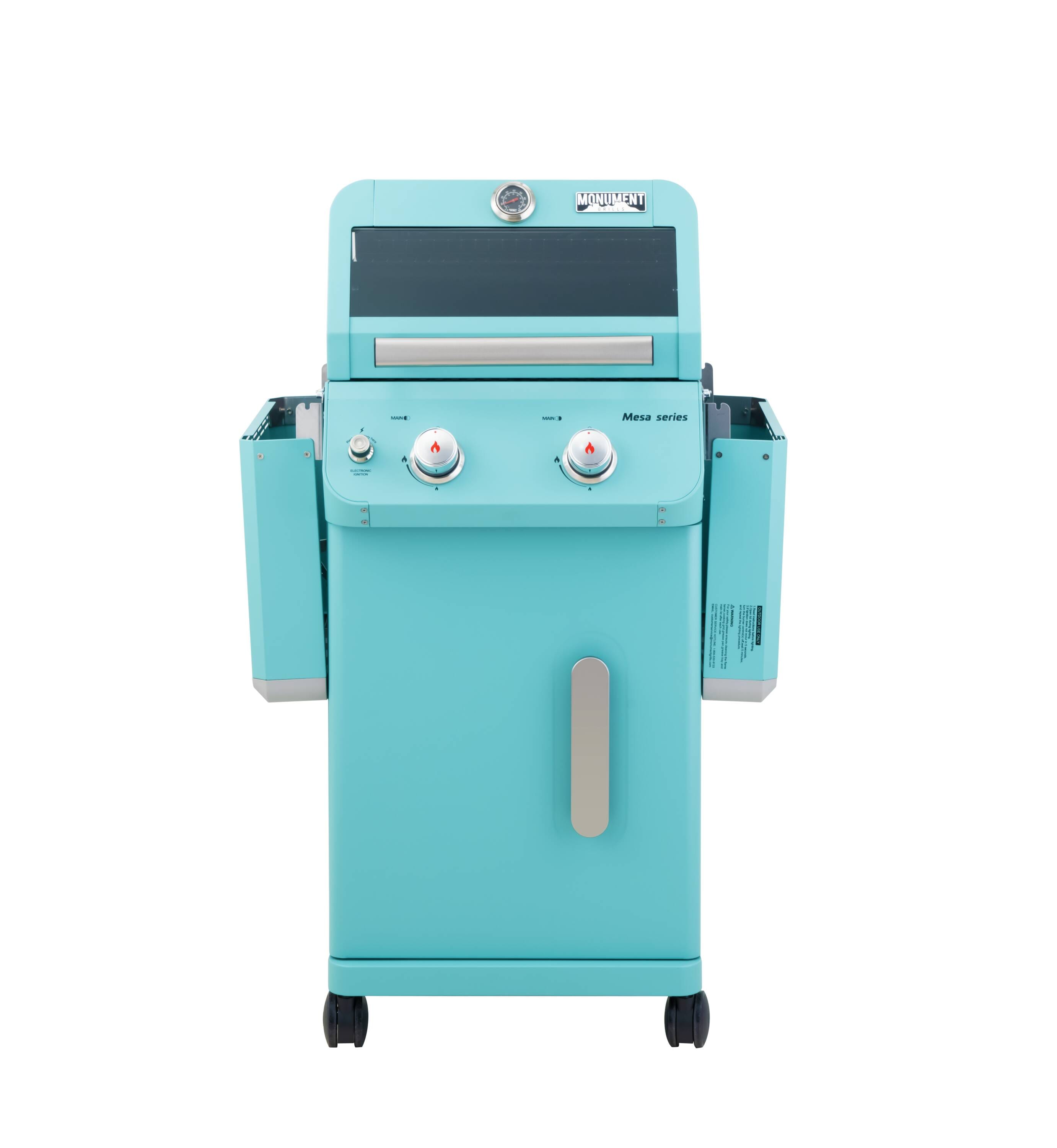 Monument 200G Green 2 -Burner Liquid Propane Gas Grill
