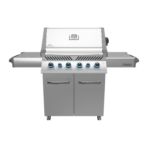 NAPOLEON Prestige 500 Stainless Steel 4 -Burner Infrared Liquid Propane Gas Grill 1 -Side Burner