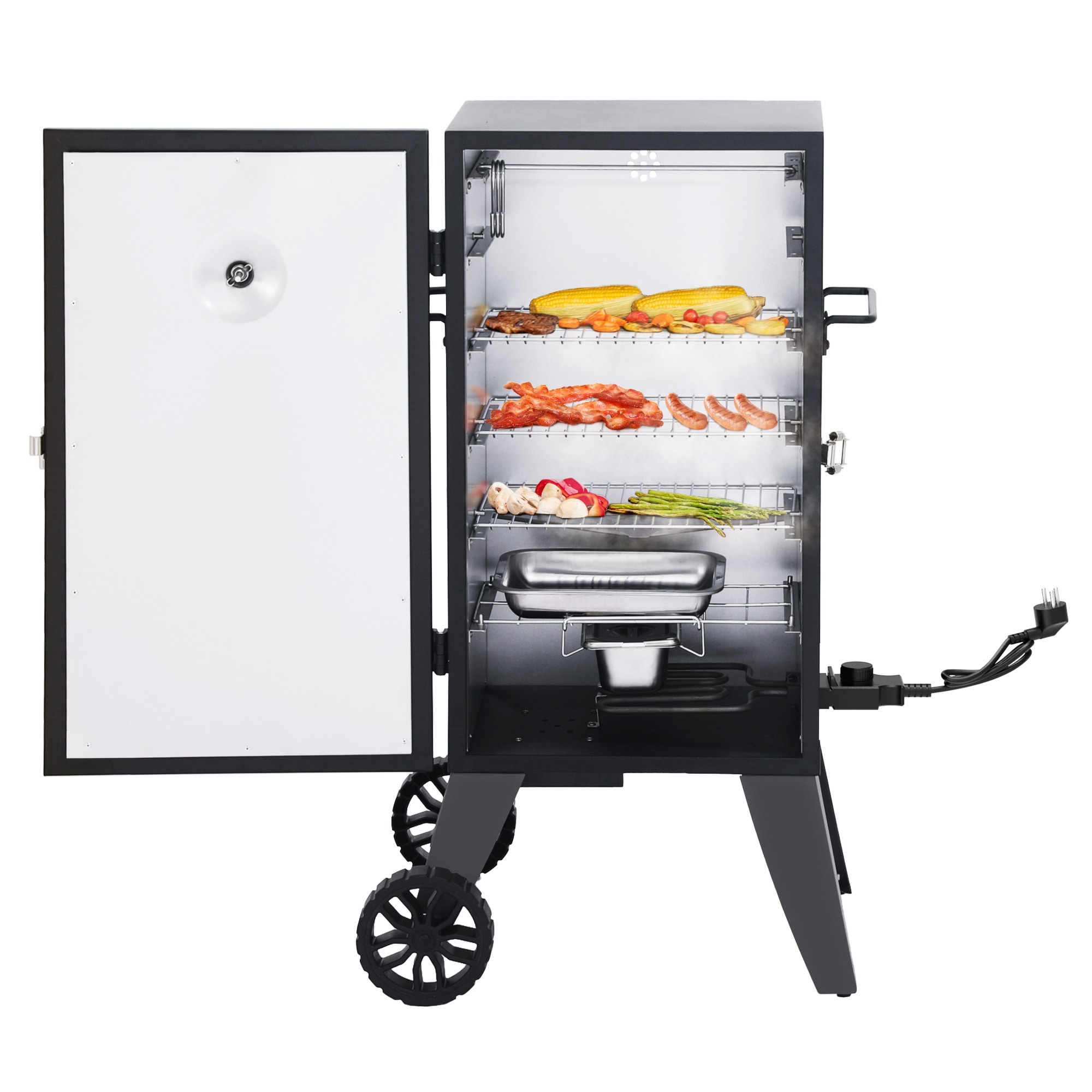 Royal Gourmet 454-Sq. Inches Black Electric Smoker