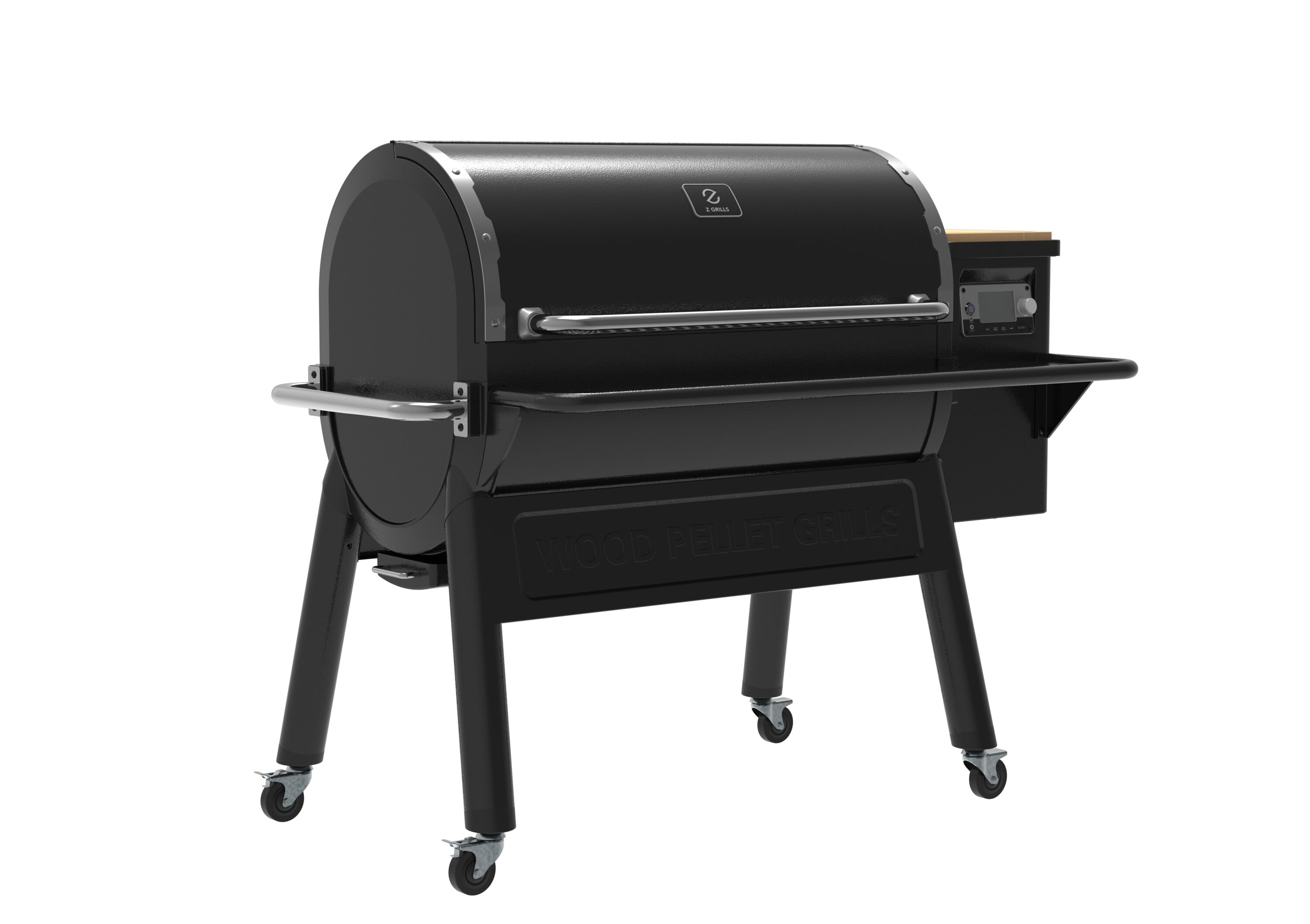 Z GRILLS ZGrill 1068-Sq. in Black Pellet Grill with Smart Compatibility