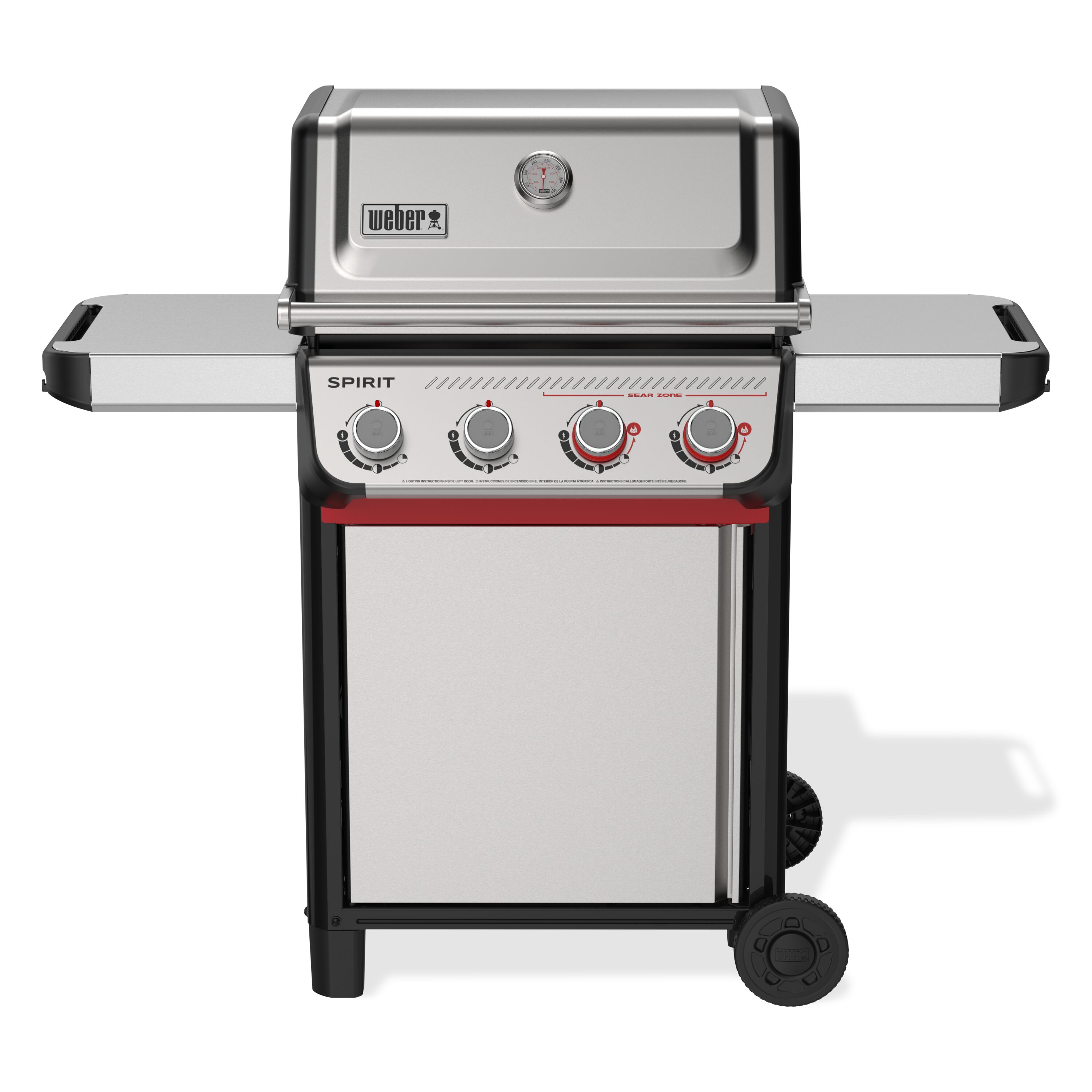 Weber Spirit S-425 Stainless Steel 4 -Burner Liquid Propane Gas Grill