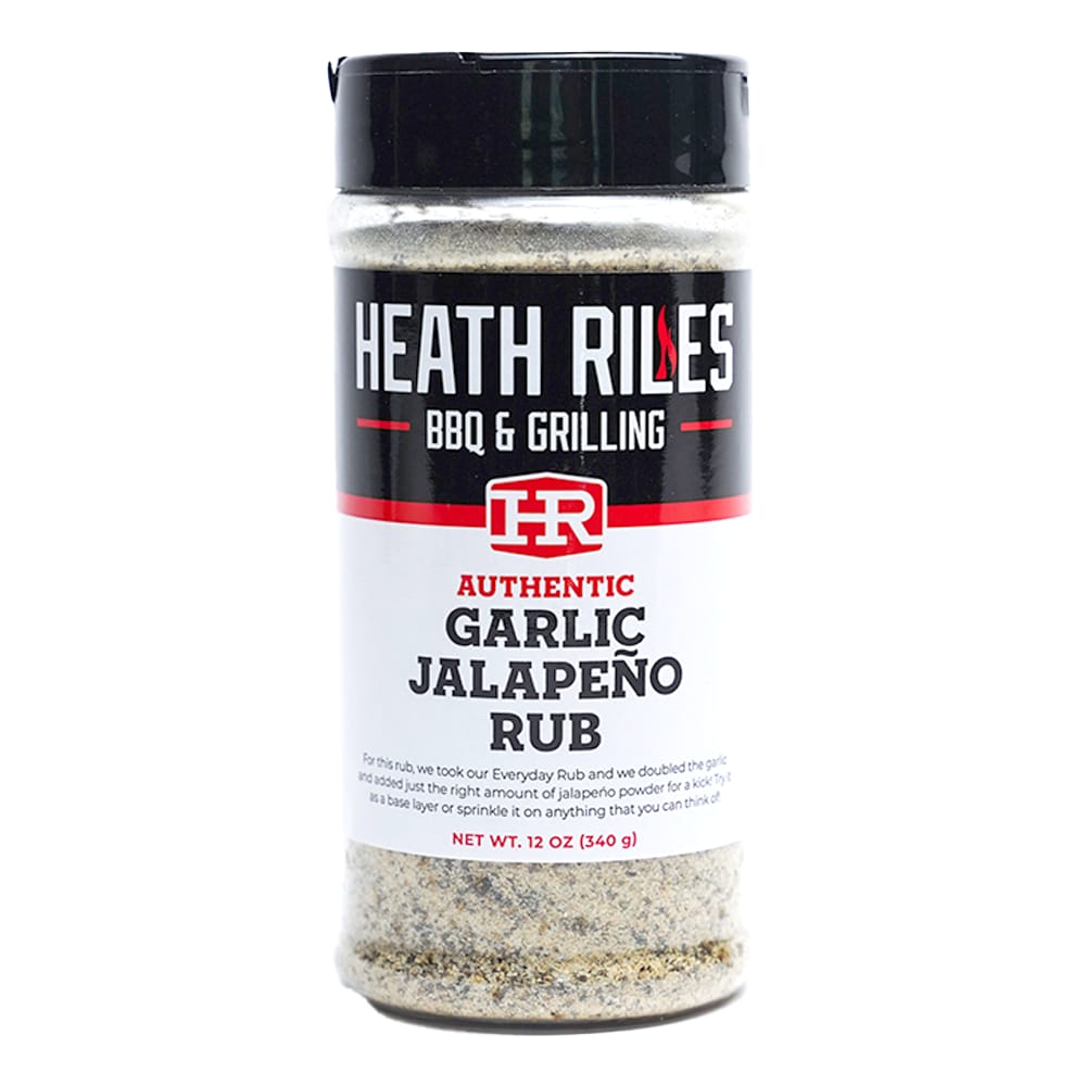 HEATH RILES BBQ & Grilling 12-oz Jalapeno garlic Rub/Seasoning