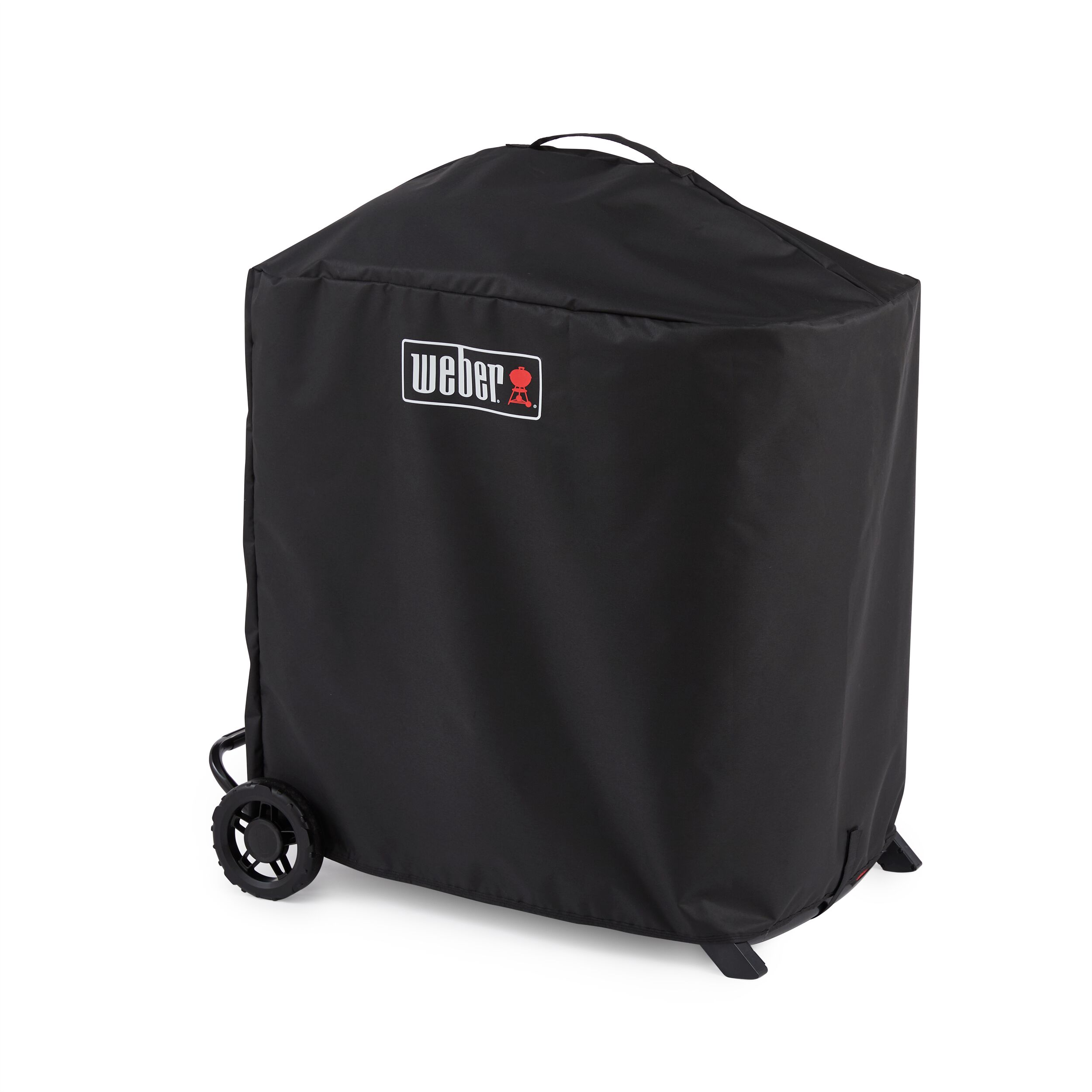 Weber Traveler Compact 34-in W x 34.75-in H Black Grill cart Cover