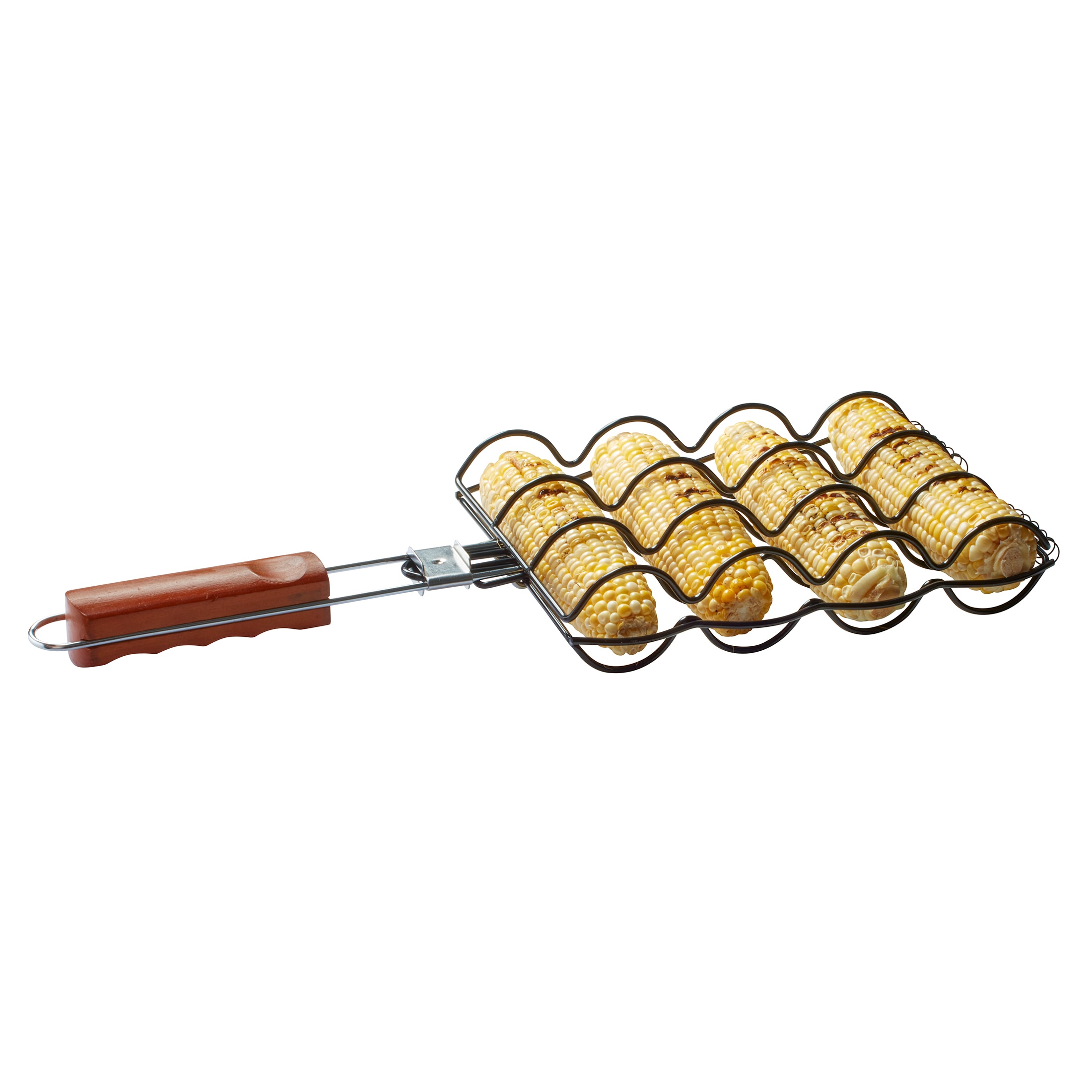 Mr. Bar-B-Q Corn-on-the-Cob Steel Non-Stick Grill basket